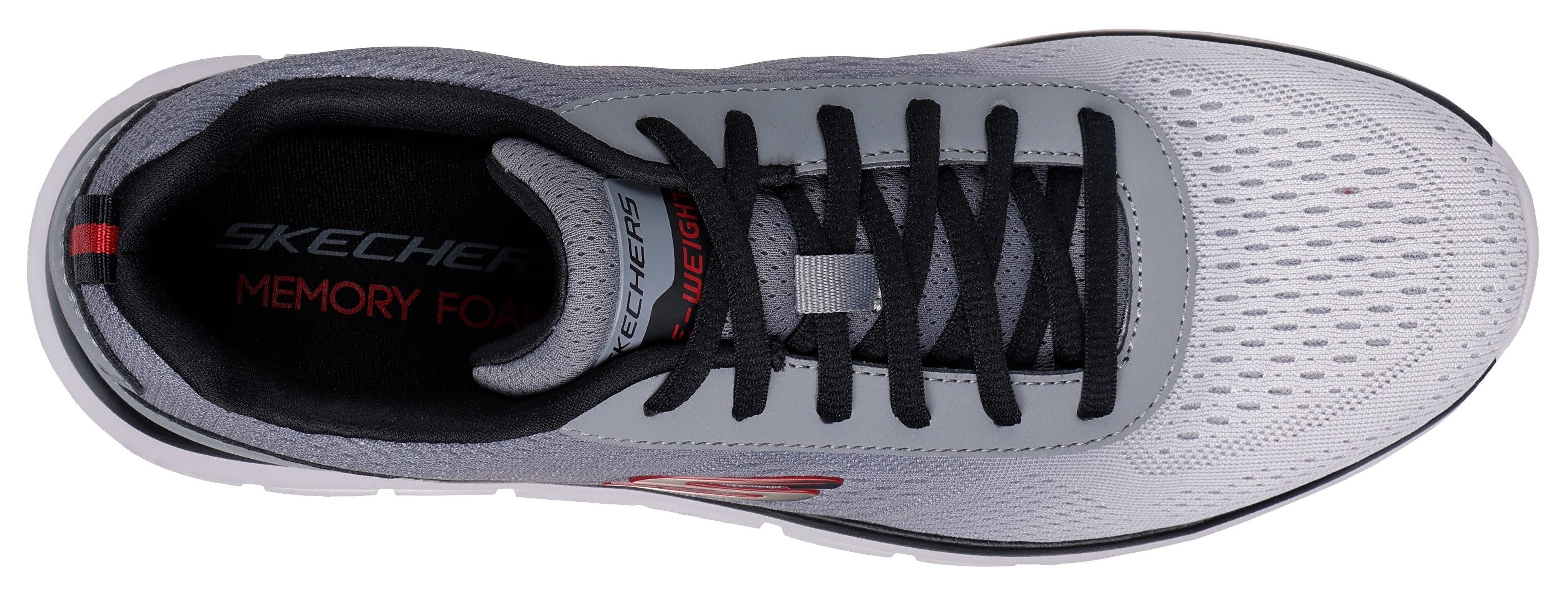 Skechers Sneakers TRACK-RIPKENT Vrijetijdsschoen, lage schoen, veterschoen in vegan uitvoering