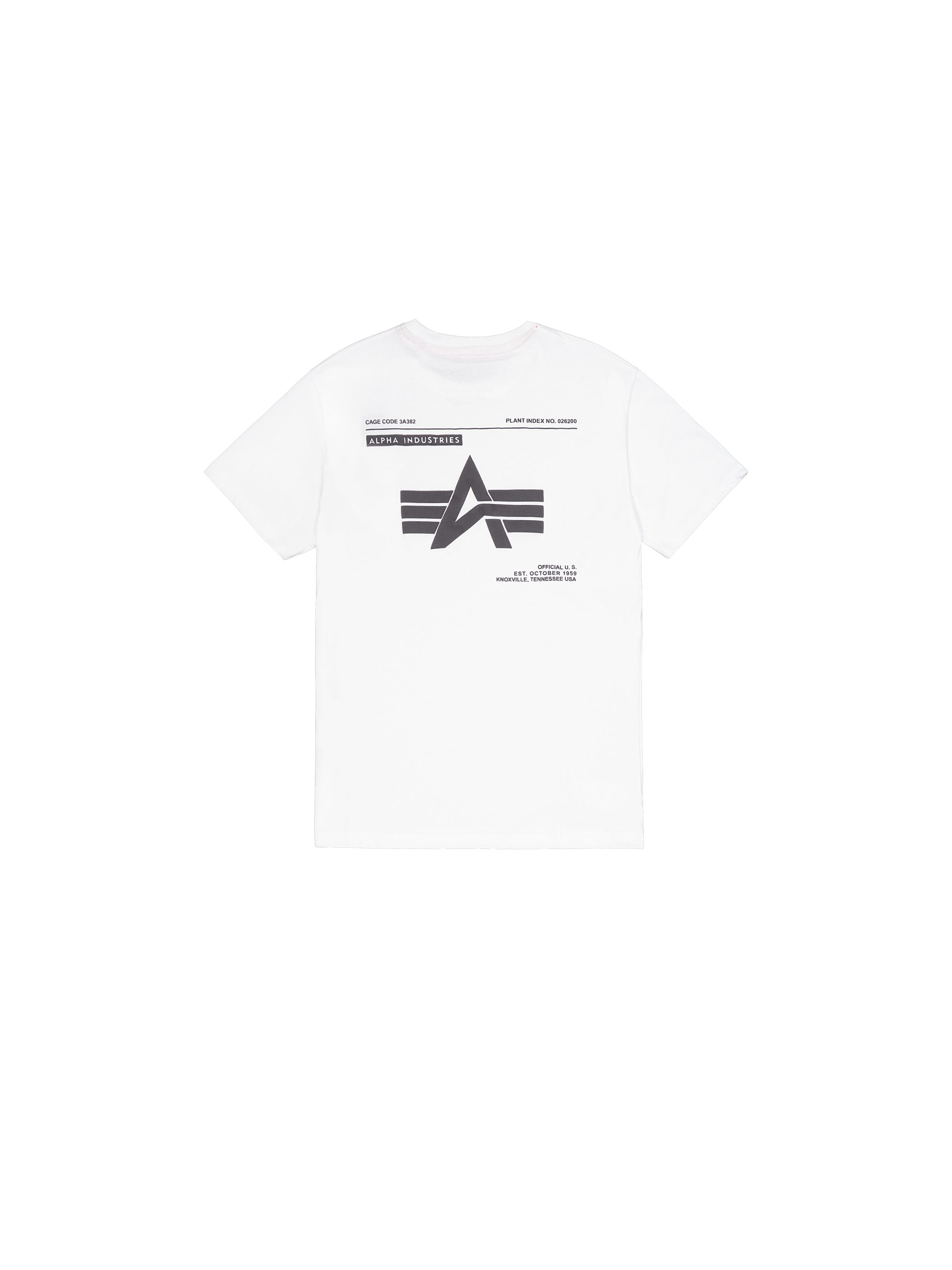 Alpha Industries Shirt met ronde hals Label T BP