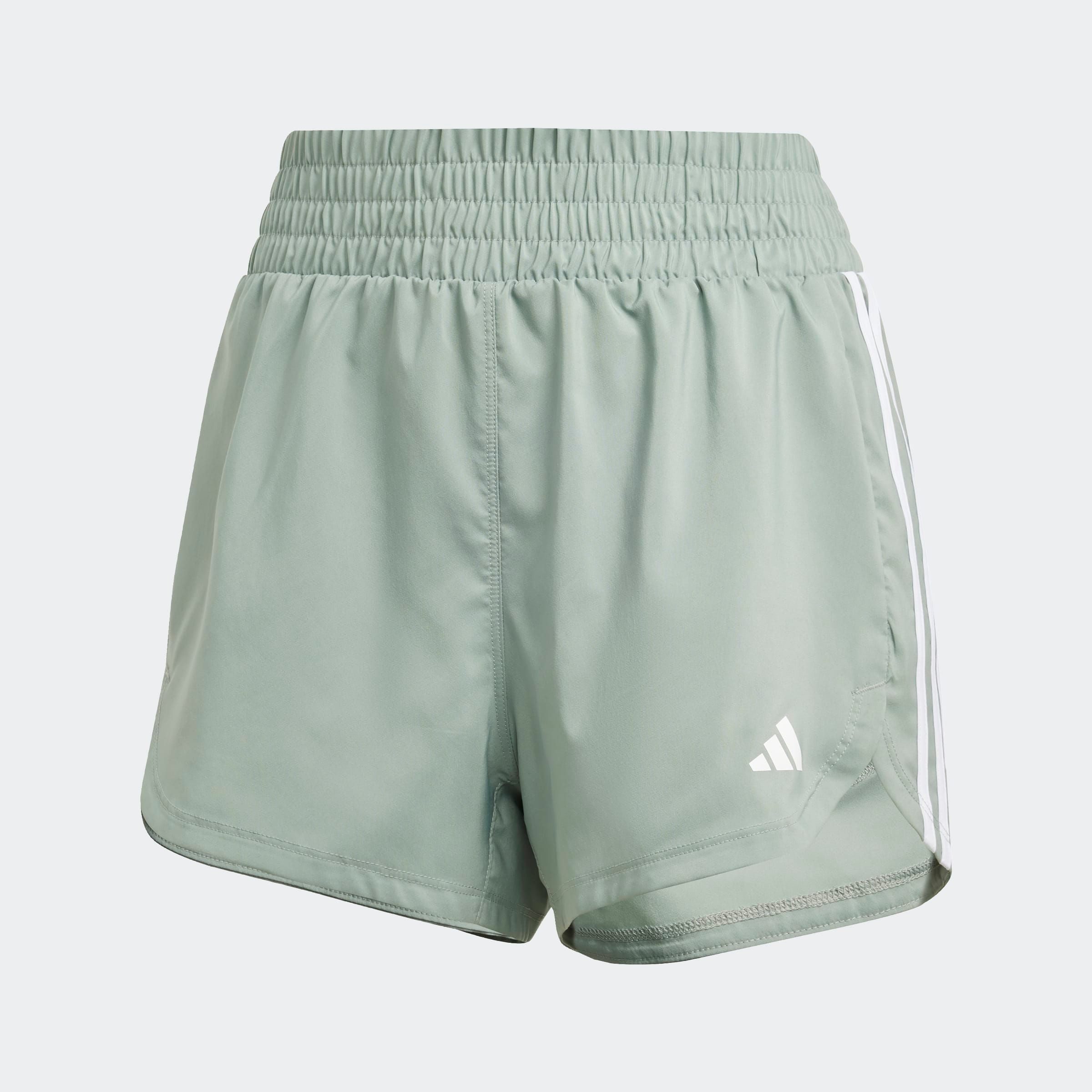 adidas Performance Short PACER WVN HIGH Geweven trainingsshorts met hoge taille (1-delig)
