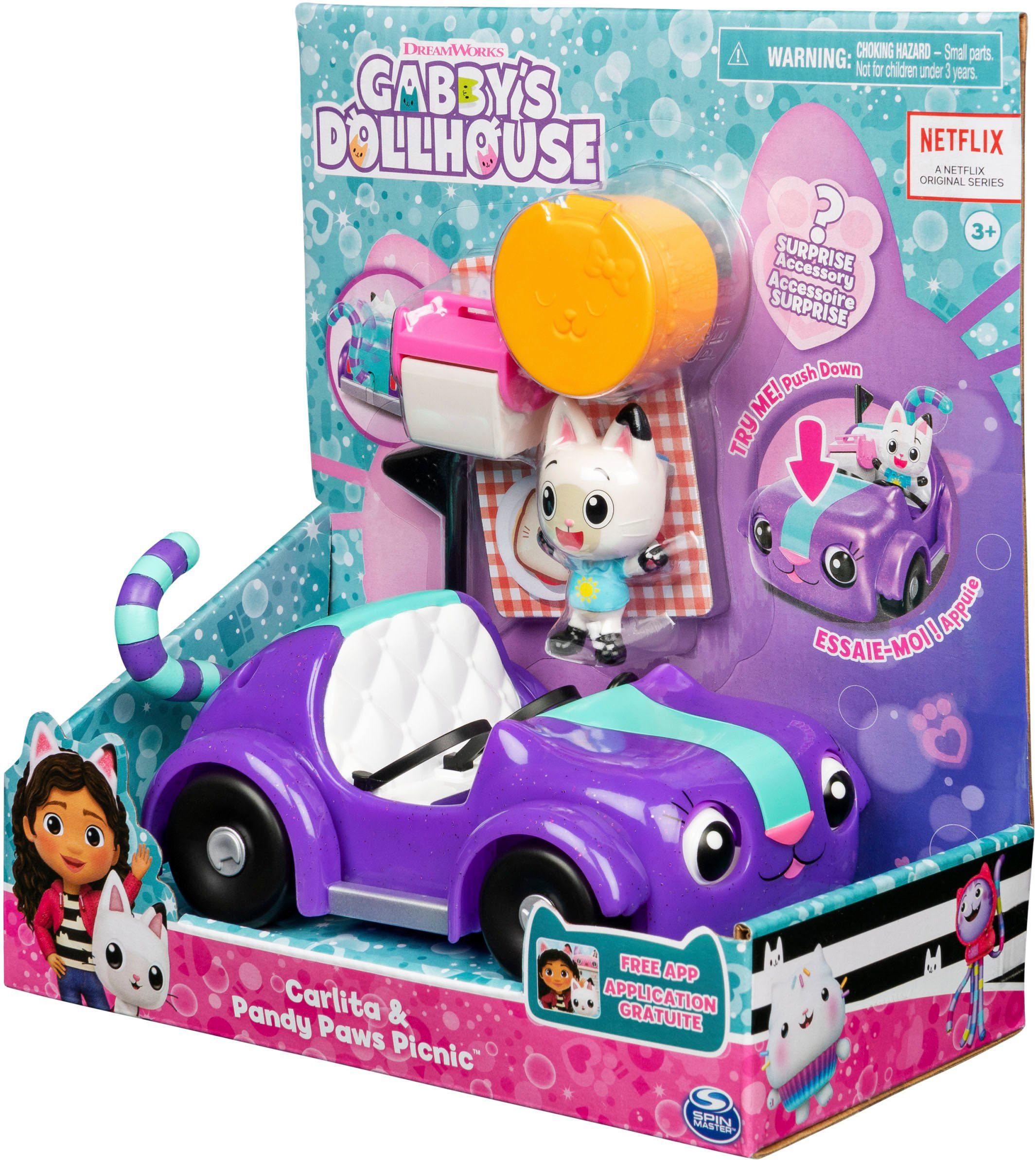 Spin Master Speelgoedauto Gabby's Dollhouse – Carlita Vehicle