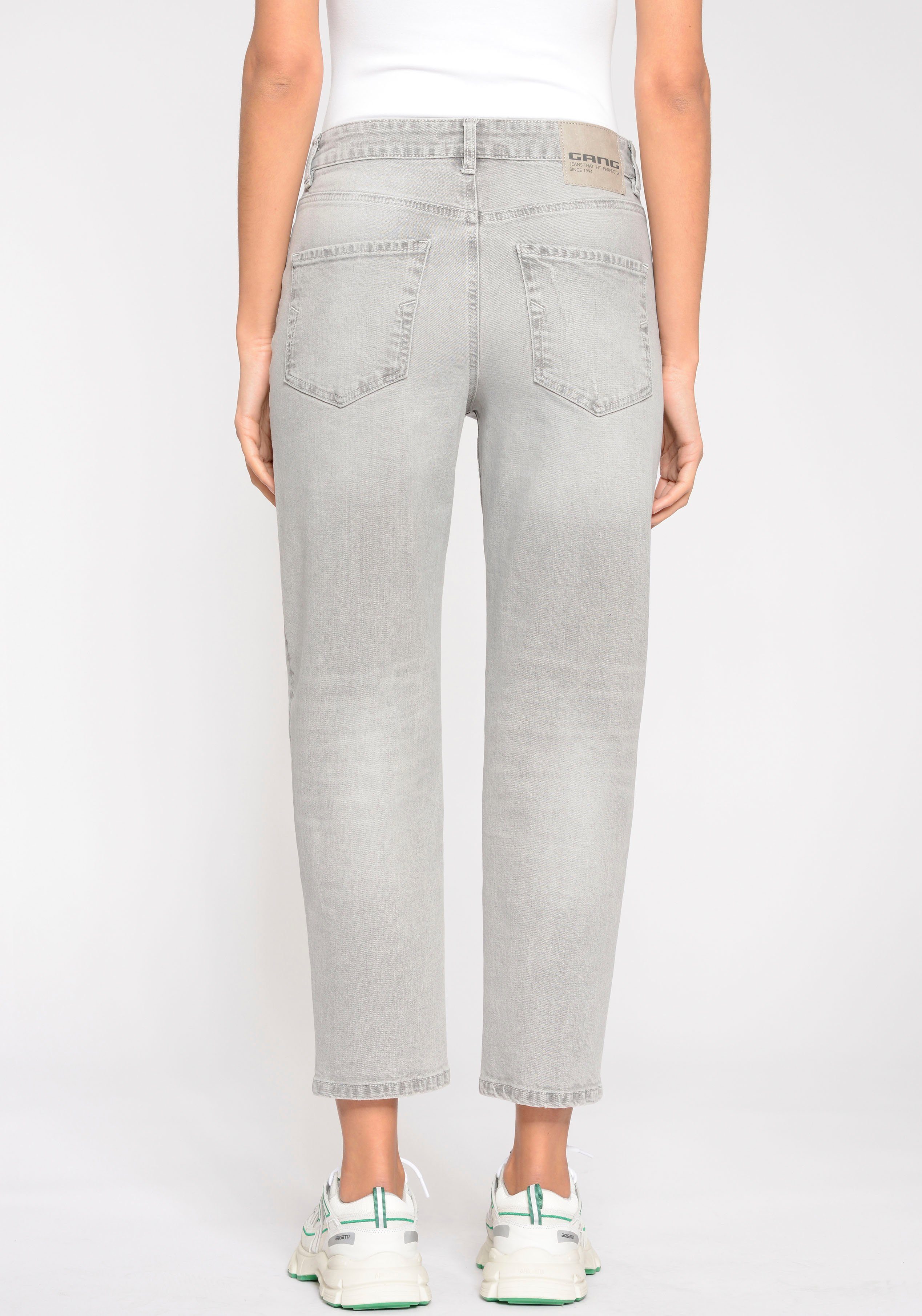 GANG Loose fit jeans 94TILDA met hoge taille en verkorte broeklengte
