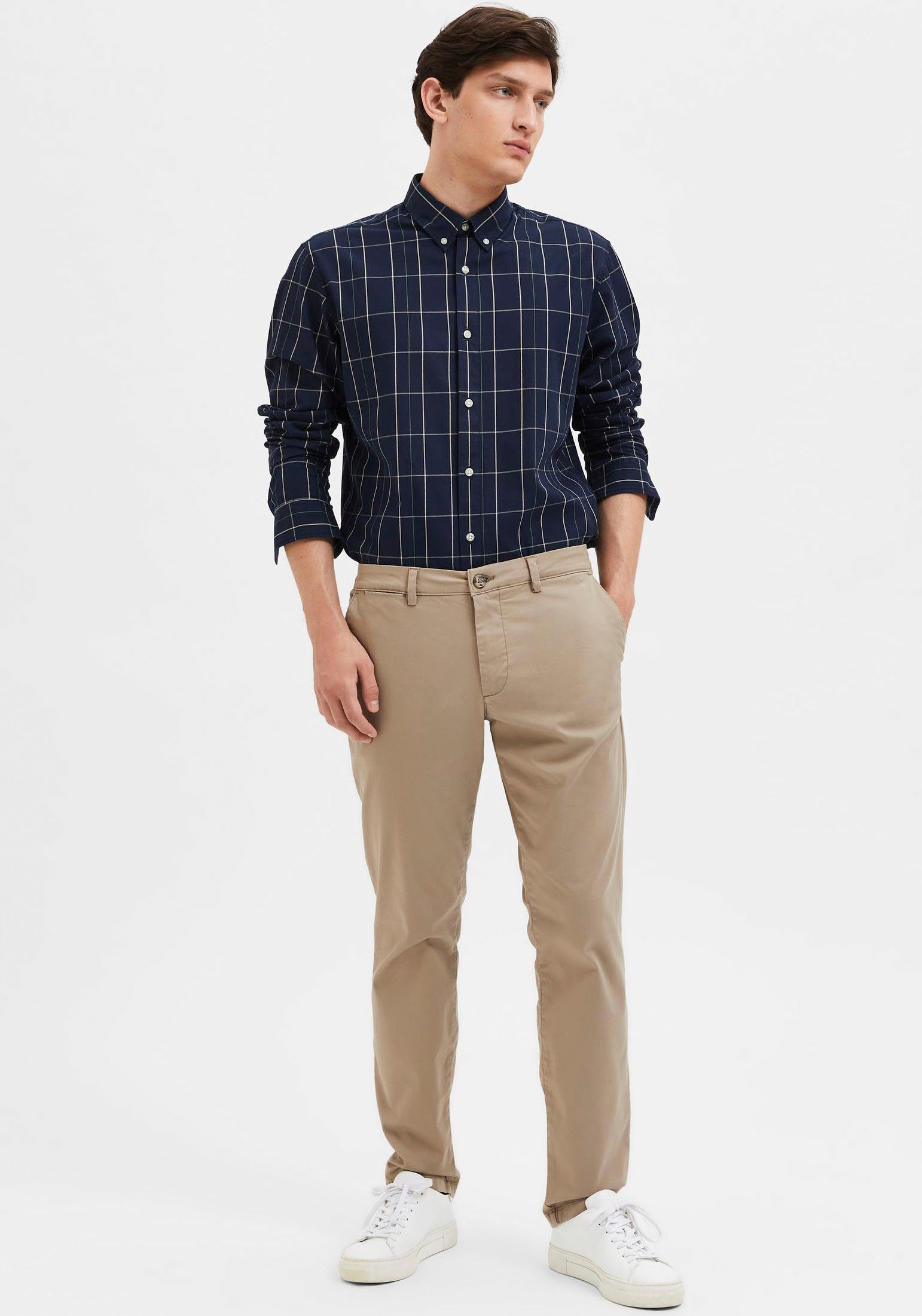 SELECTED HOMME Chino SLH175-SLIM NEW MILES FLEX PANT NOOS