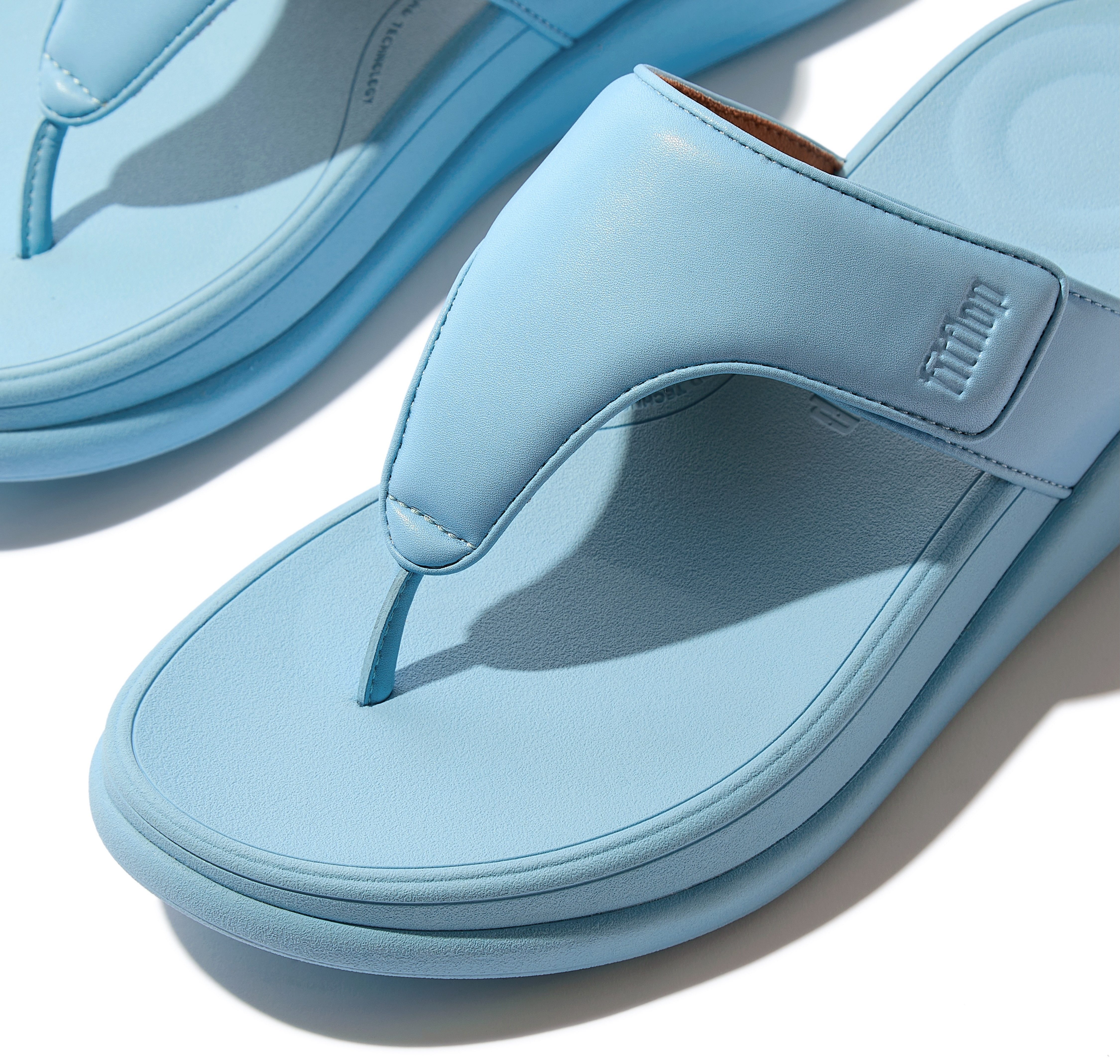 Fitflop Teenslippers F-MODE GO , sandaal met dempende microwobbleboard-technologie