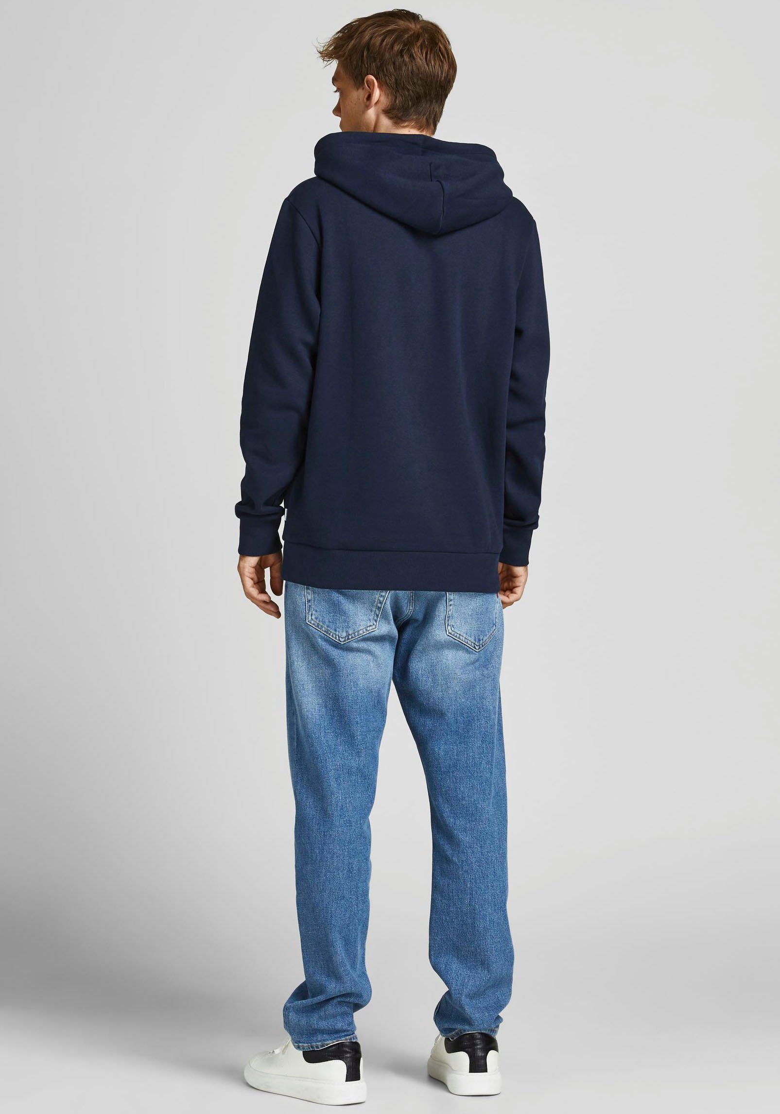 Jack & Jones Hoodie CORP OLD LOGO SWEAT HOOD (2-delig, Set van 2)