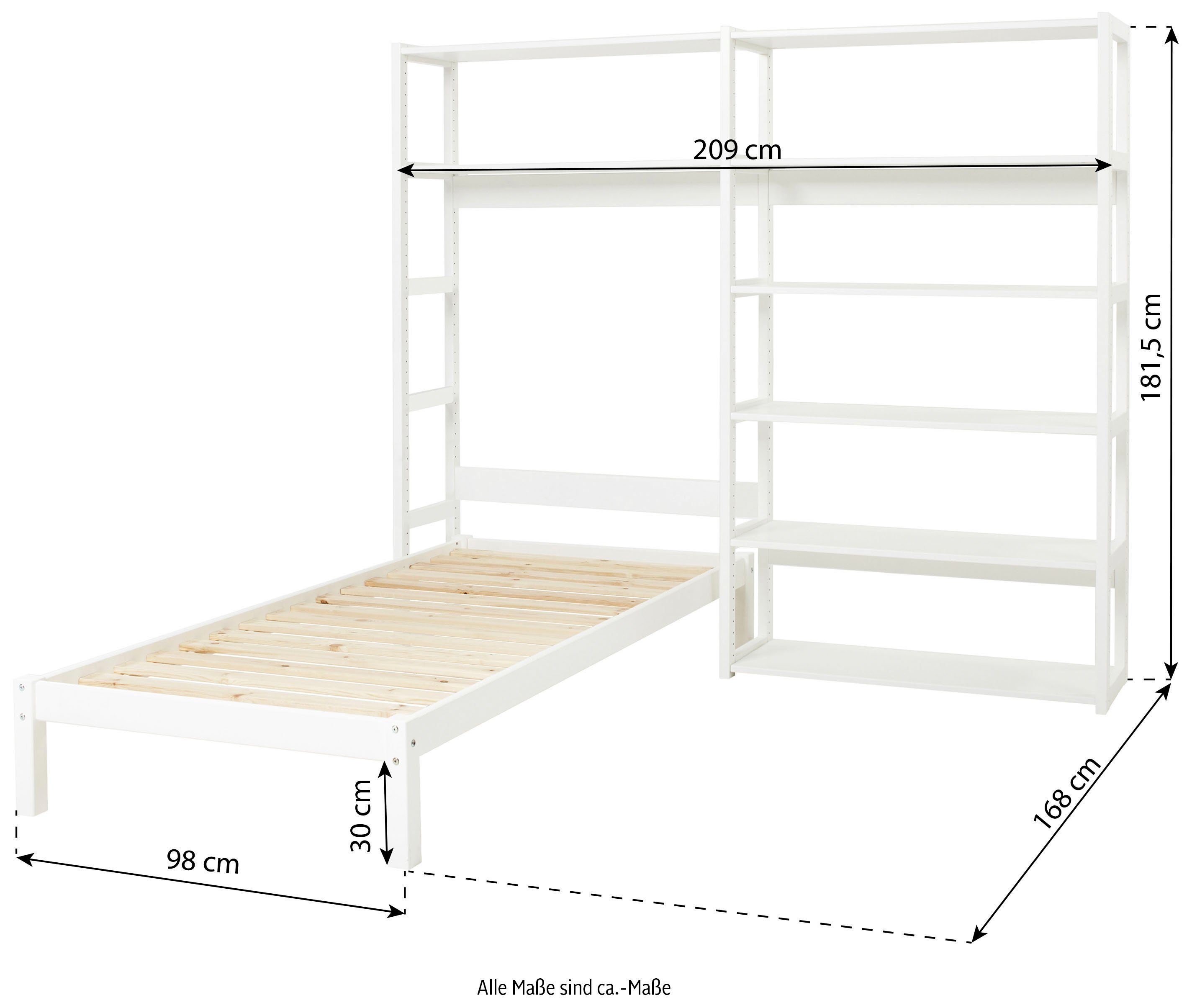 Hoppekids Tienerkamerset STOREY (set, 16-delig)