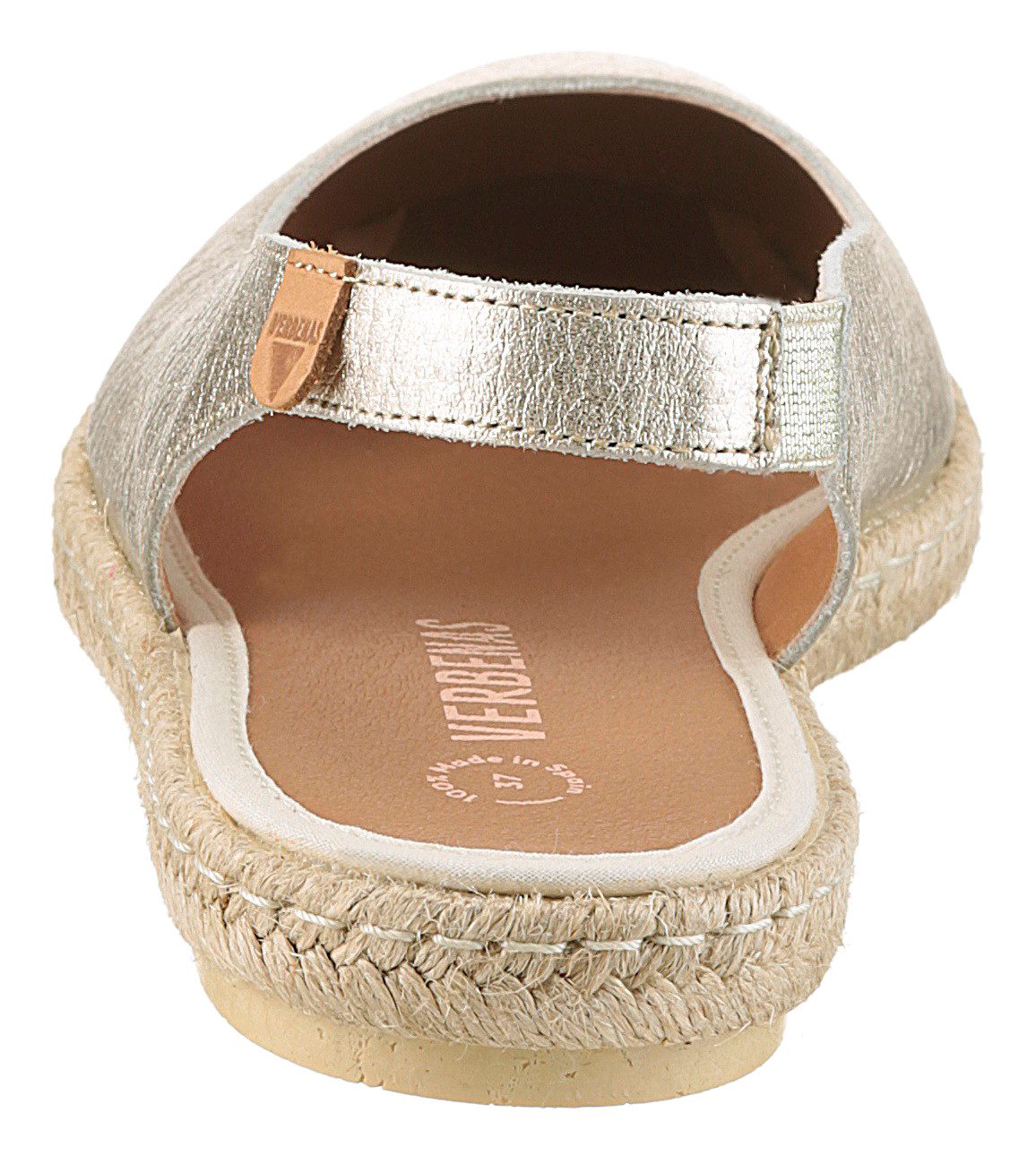 VERBENAS Sandalen met slingbandje Kiara Nucleo Metal