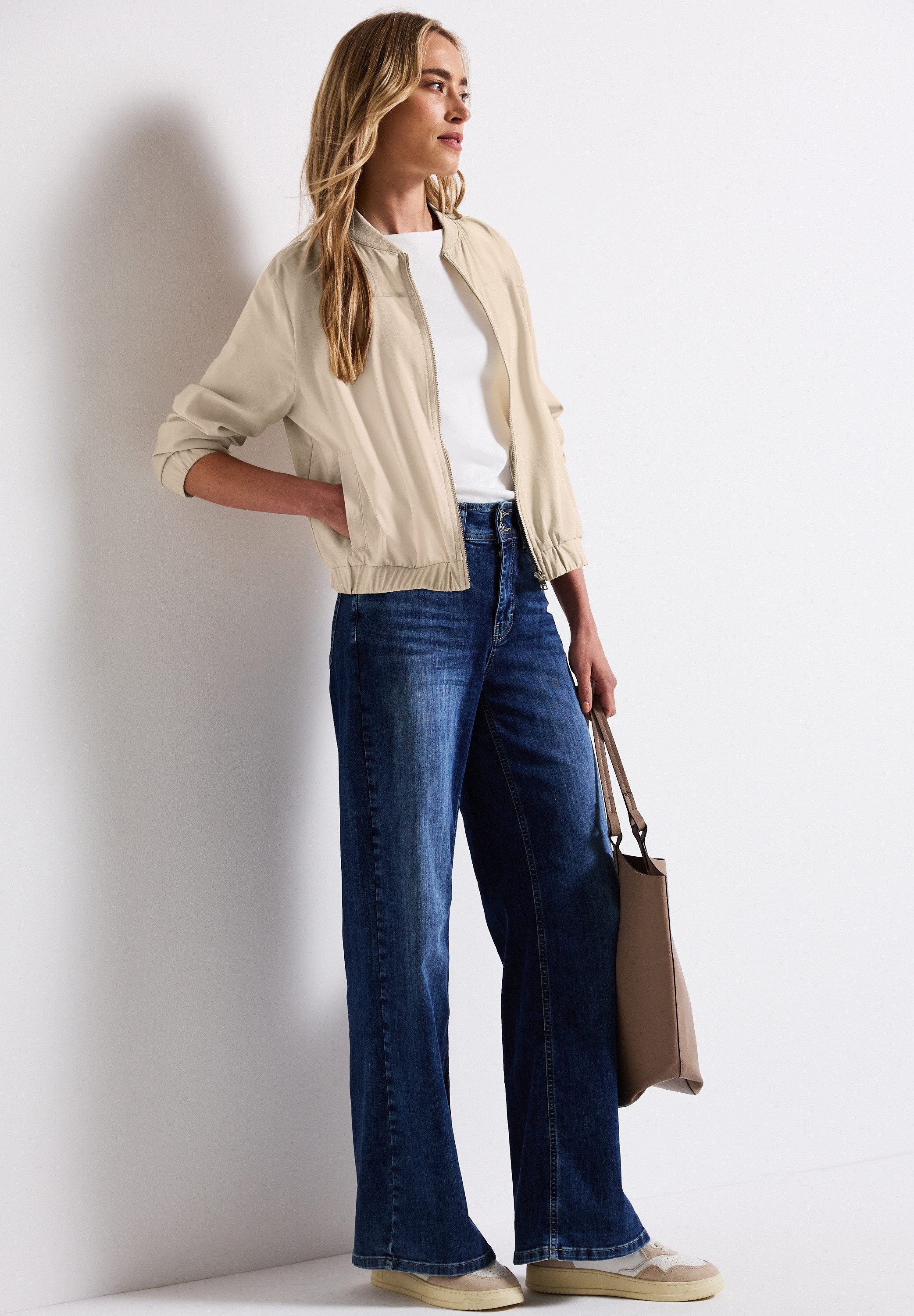 STREET ONE Jasje met elastische taille