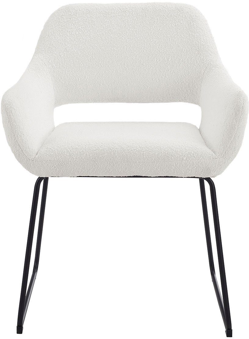 SalesFever Stoel met armleuningen Comfortabele eetkamerstoel met stijl