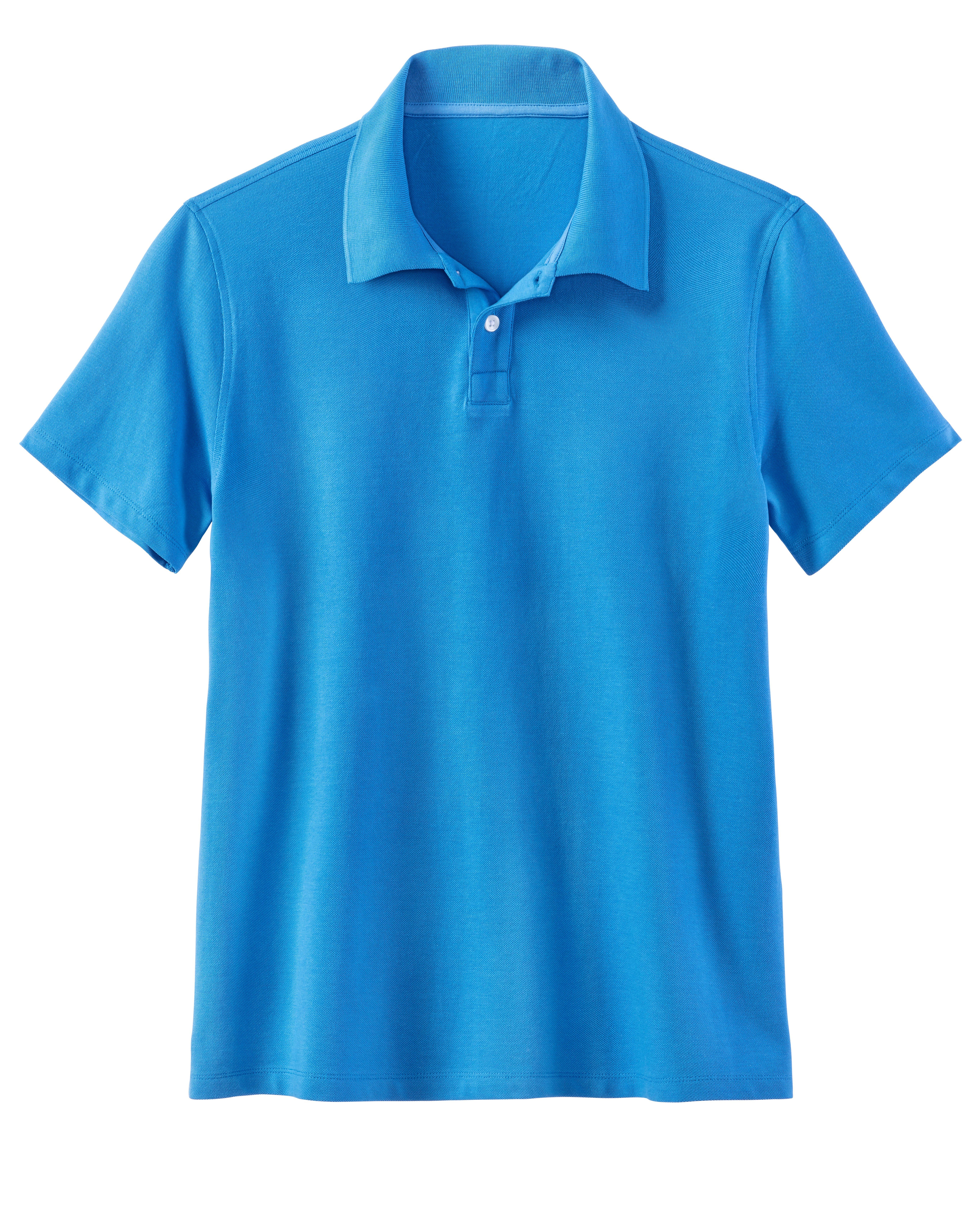 Beachtime Poloshirt Korte mouw, shirt met polokraag, katoen piqué