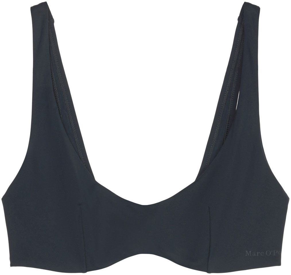 Marc O'Polo Beugelloze-bh Summer stripes met strakke snit