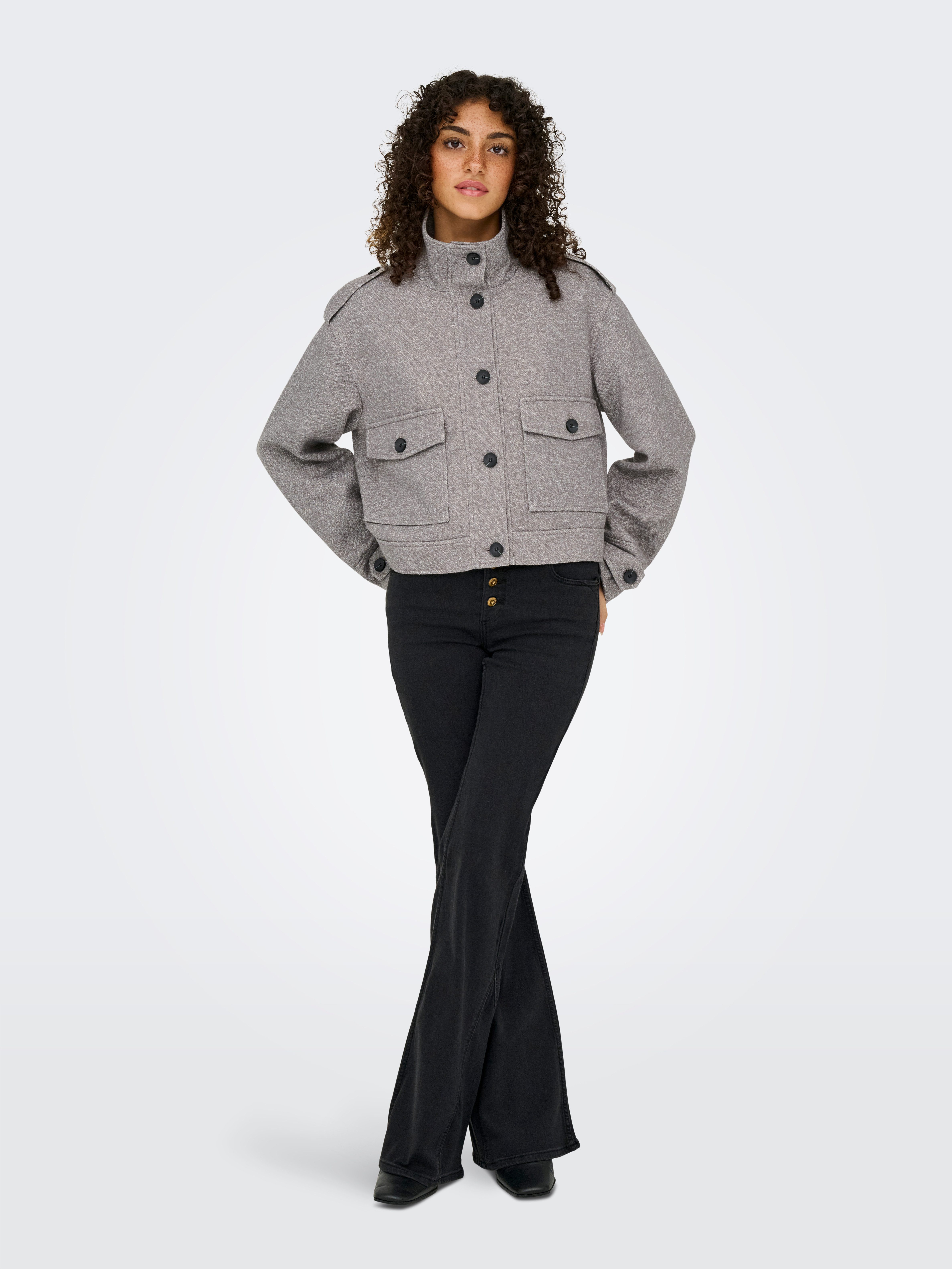 Only Korte jas ONLSEDONA LIGHT COLLAR JACKET OTW CC