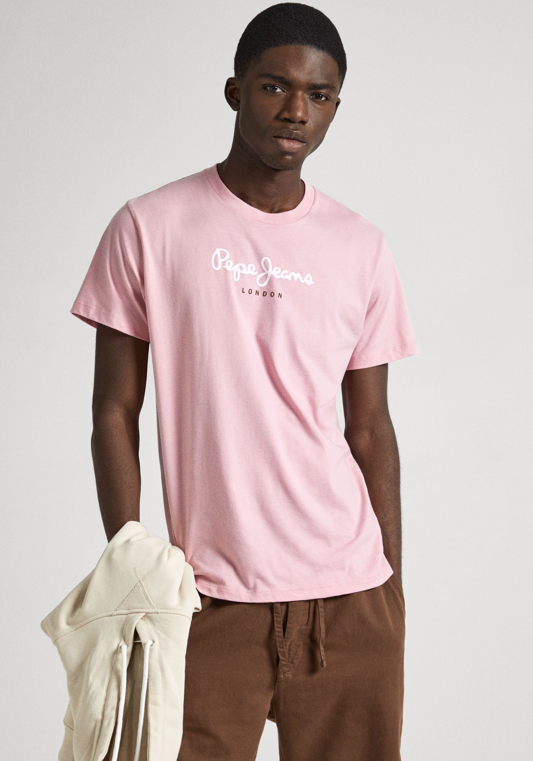 Pepe Jeans Shirt met ronde hals EGGO