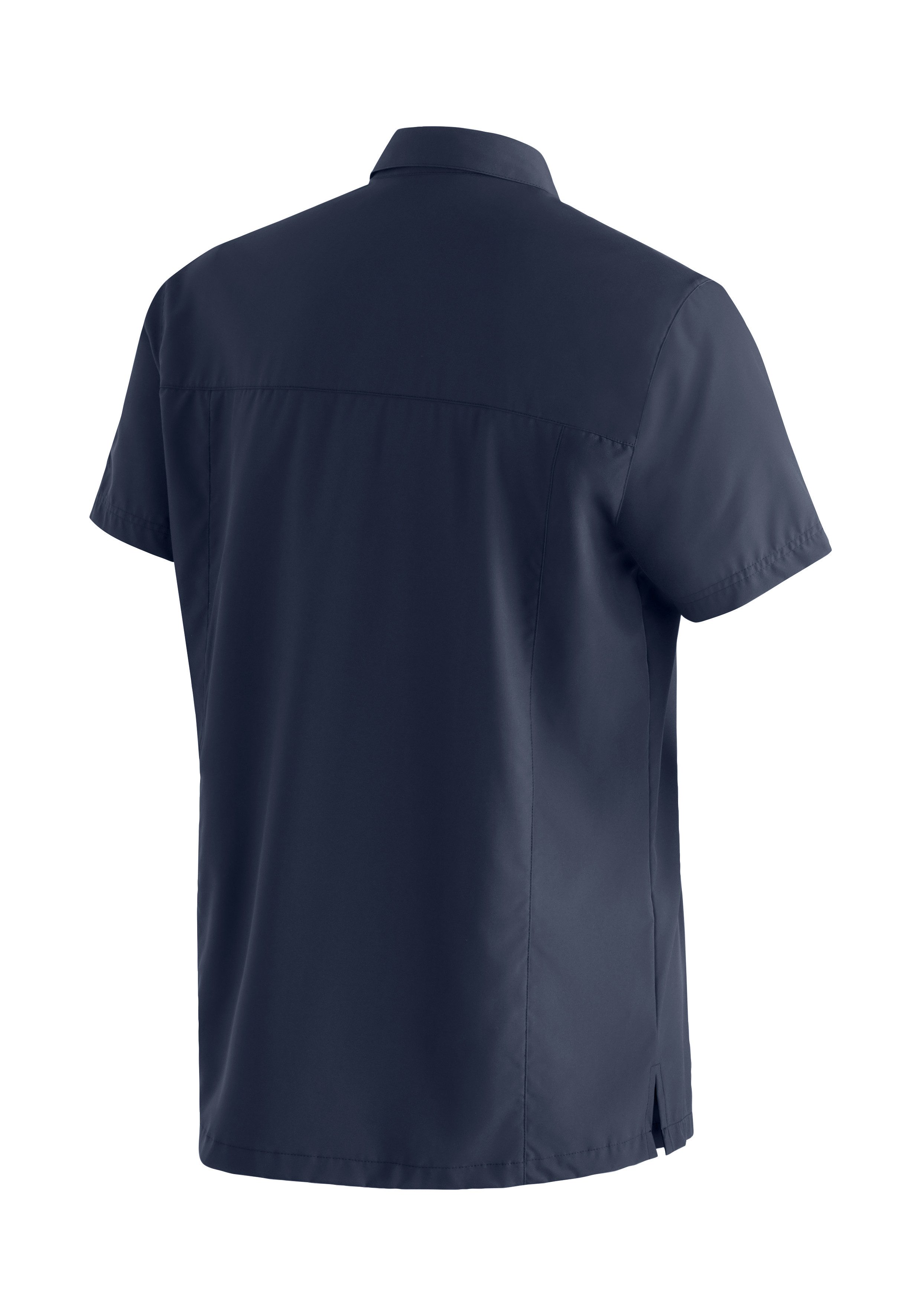 Maier Sports Functioneel shirt Magos S/S M Heren shirt korte mouwen, ademend vrijetijdsshirt, taillering