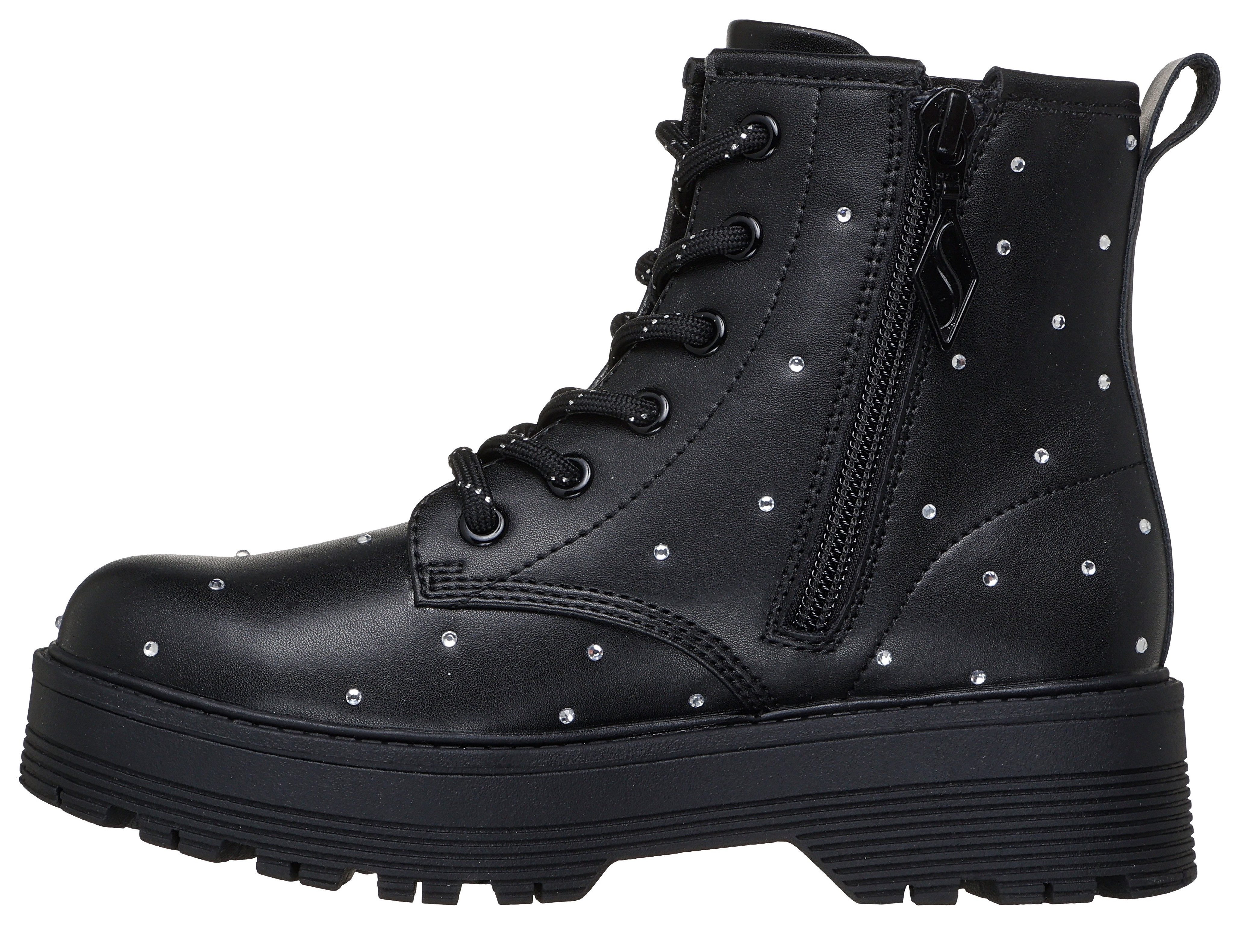Skechers Veterlaarzen GRAVLEN HI Boots met studs, maatsjabloon om te downloaden