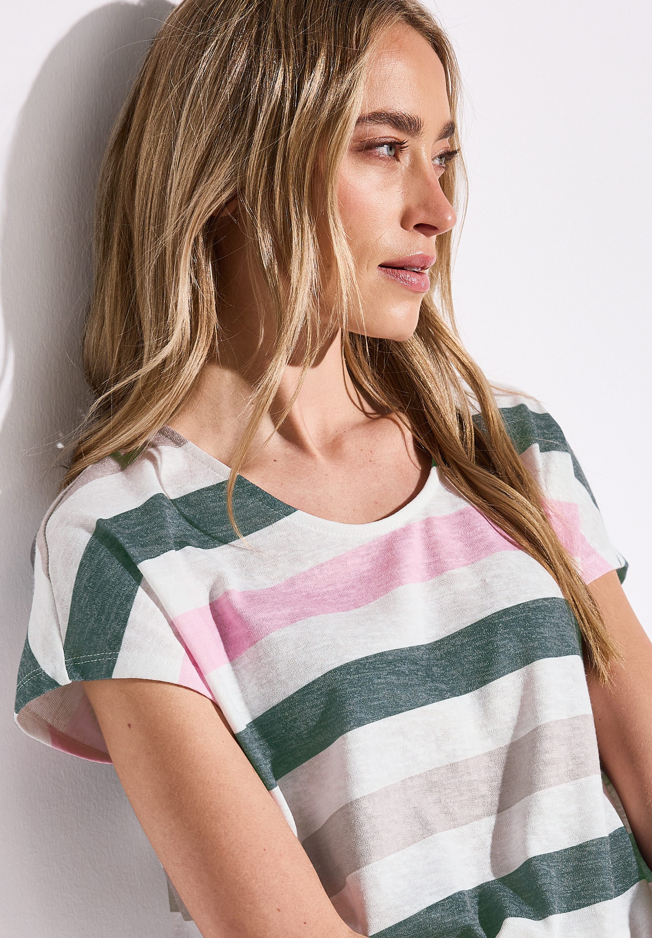 STREET ONE Shirttop met streepmotief