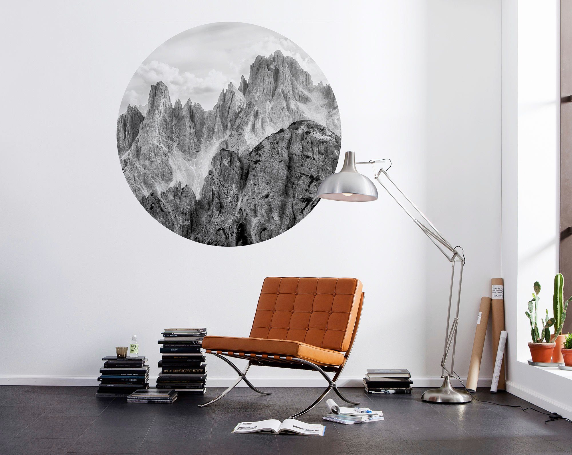 Komar Fotobehang Zelfklevend vlies - Torres - Afmeting 125 x 125 cm (1 stuk)