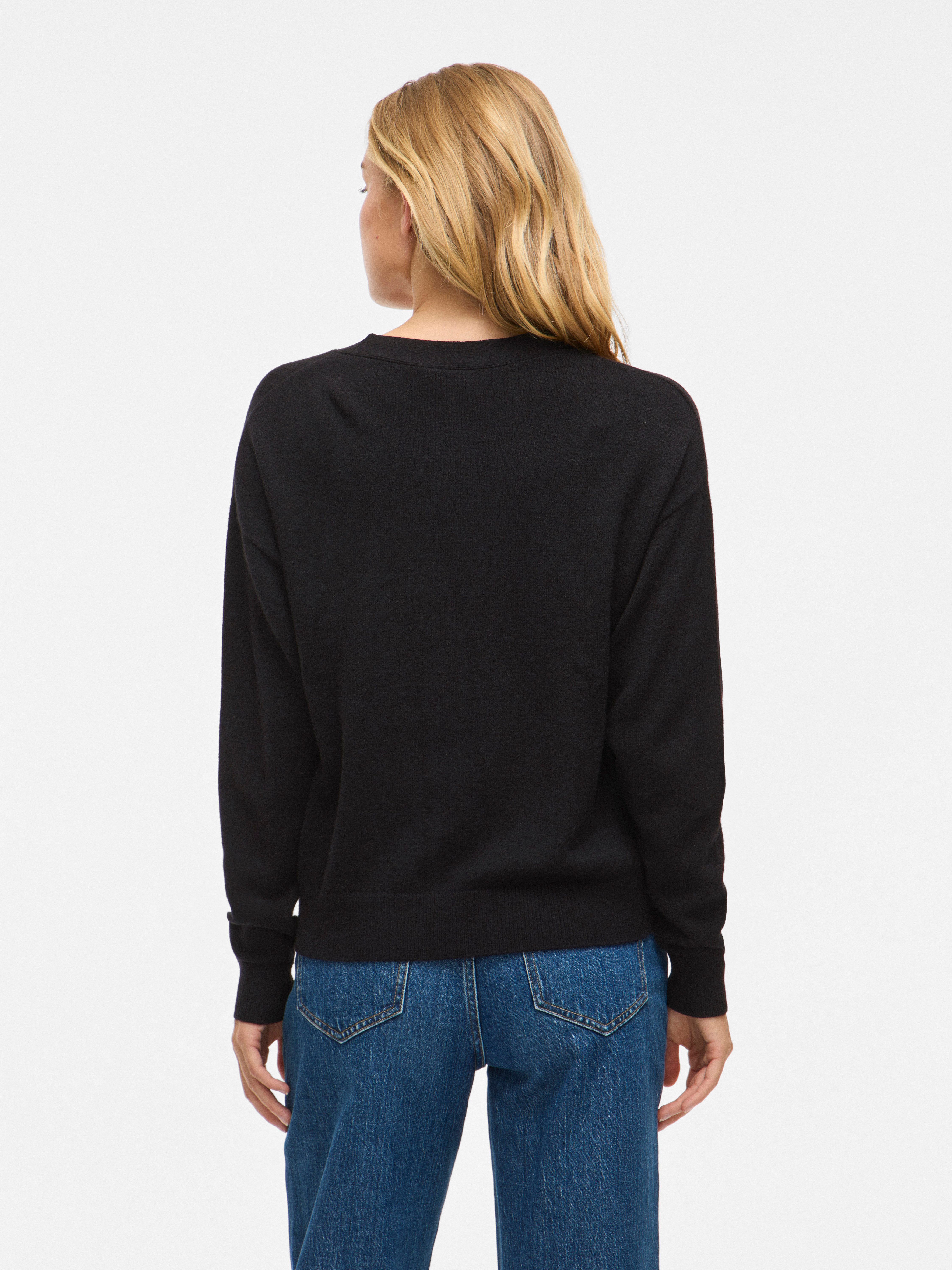 Vila Vest VIRIL V-NECK KNIT CARDIGAN - NOOS