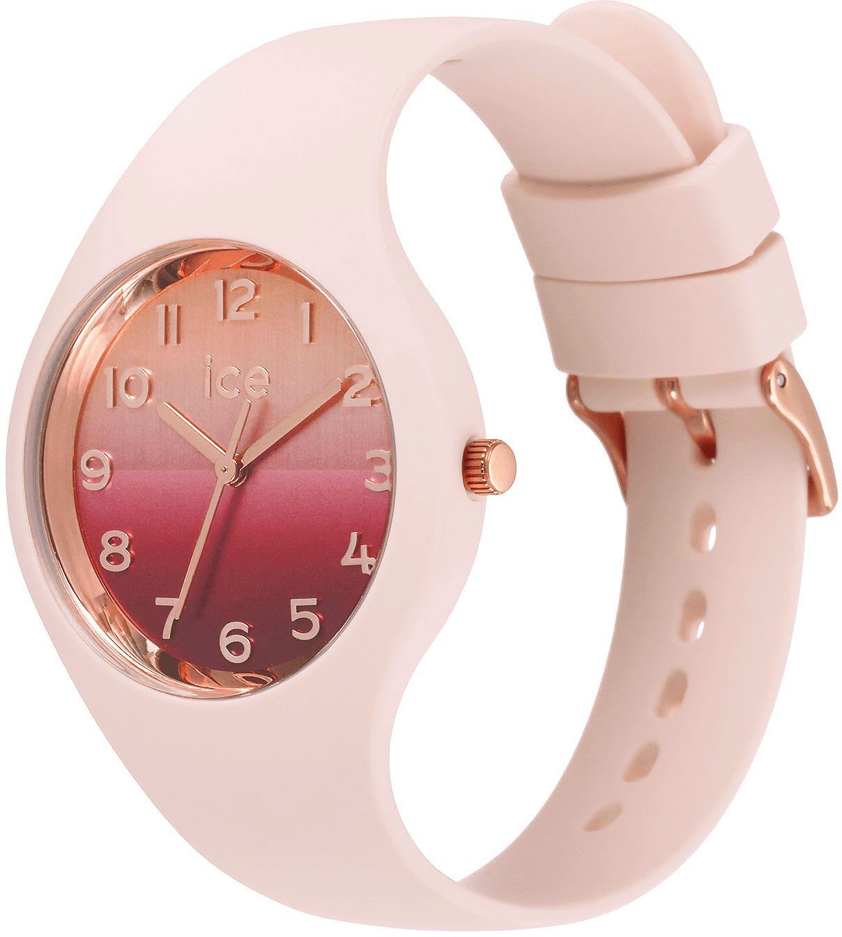 ice-watch Kwartshorloge ICE horizon - Small - 3H, 021361 Horloge, dameshorloge, analoog, siliconen band