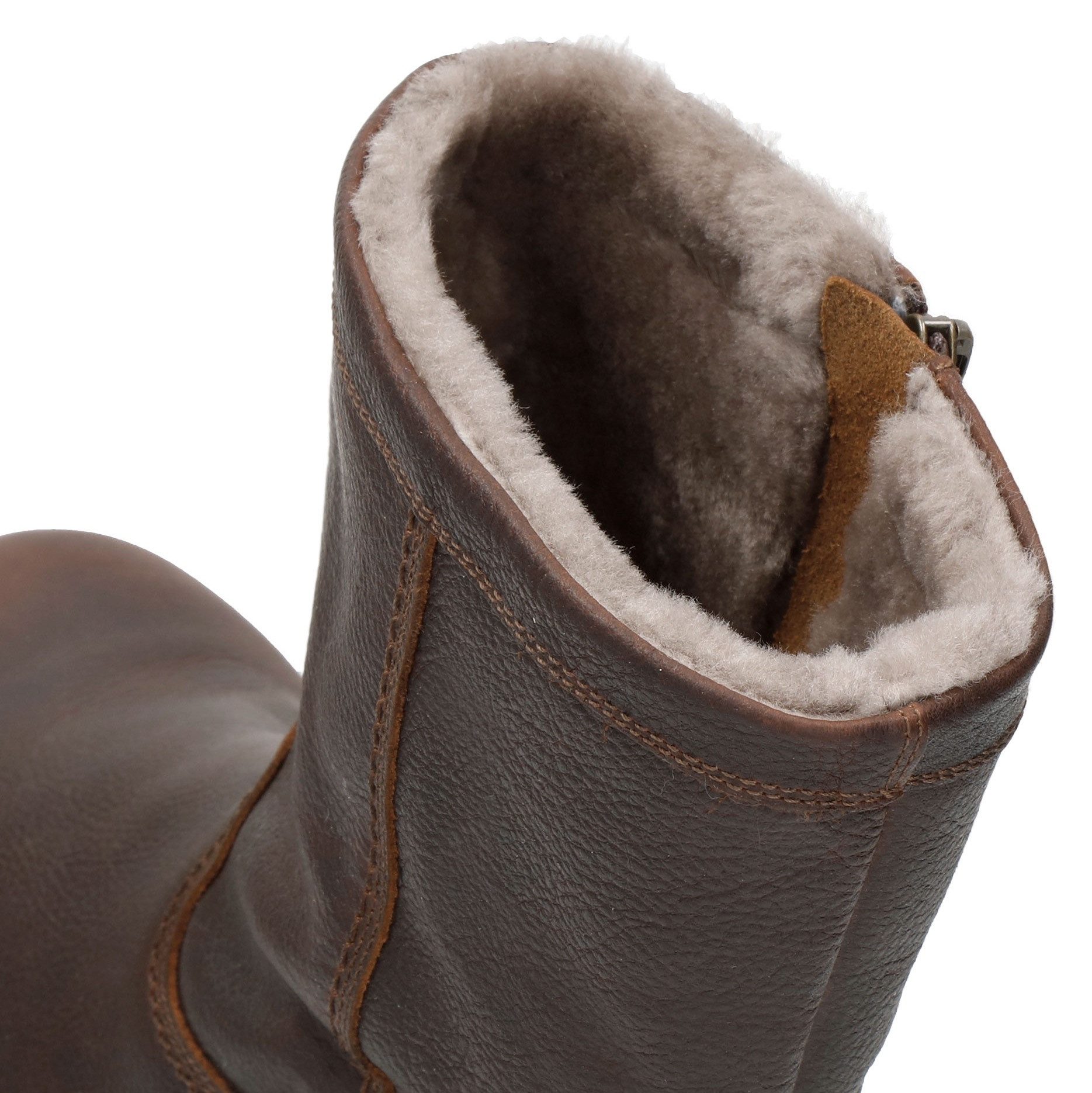 Panama Jack Winterlaarzen , blokhak, winterlaars, kort laarsje met luxe logo-embossing
