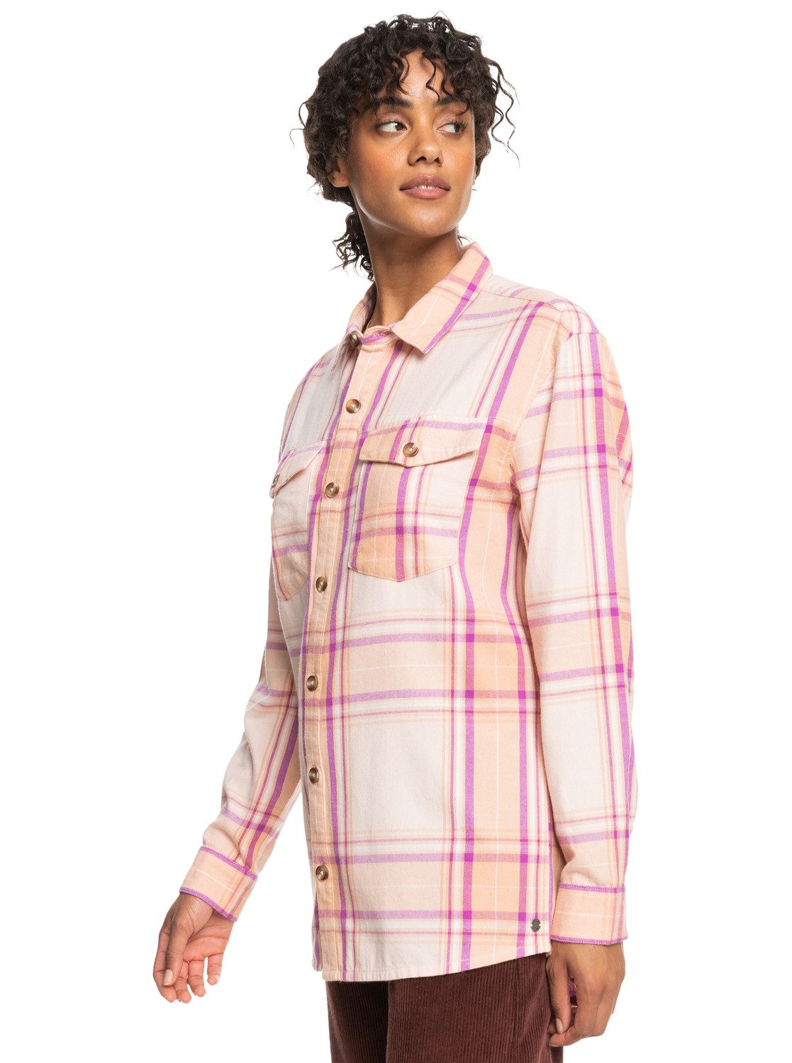 Roxy Overhemd met lange mouwen Let it Go flanel