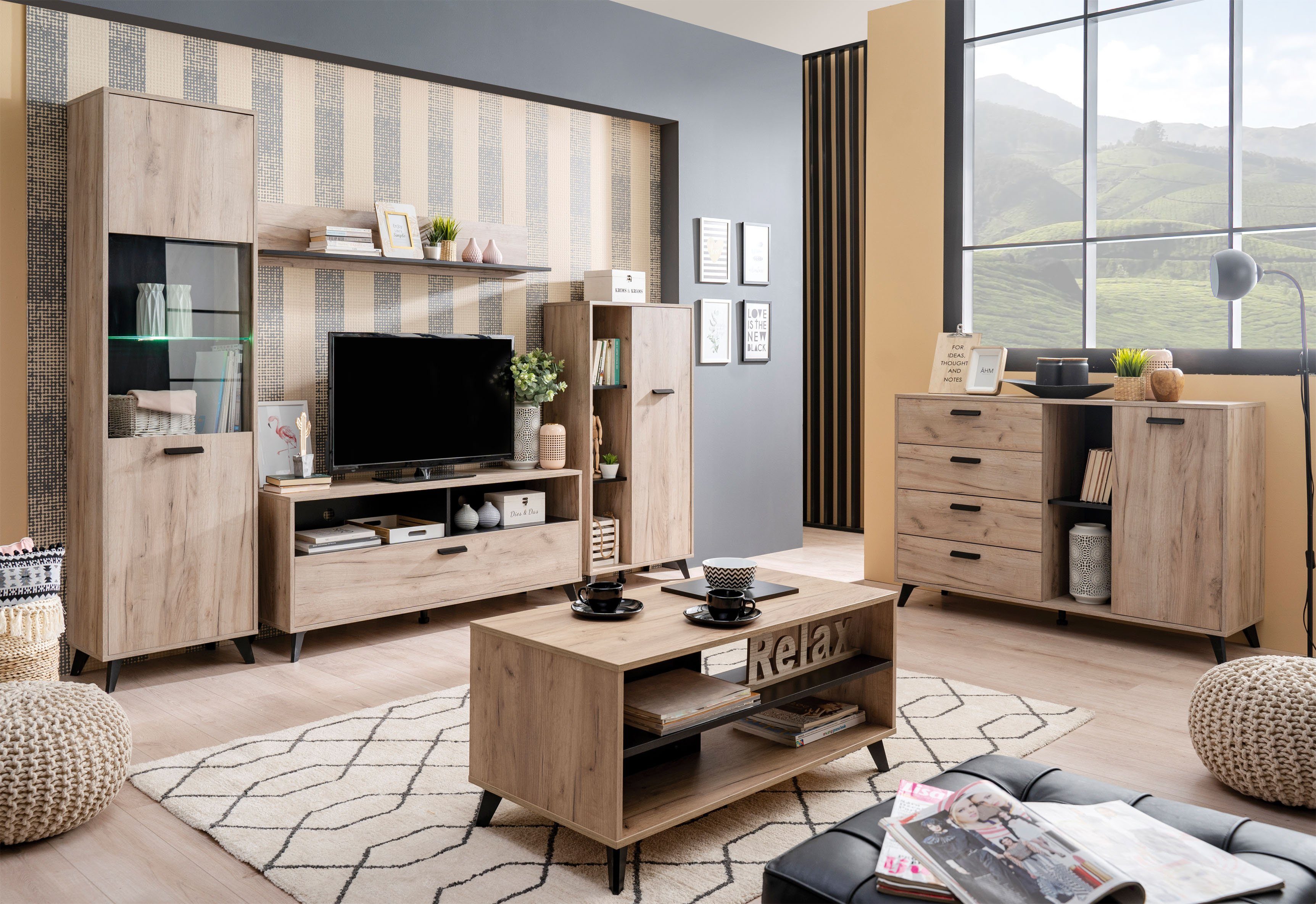 INOSIGN Tv-meubel Umbria Commode, Breedte 137,5 cm