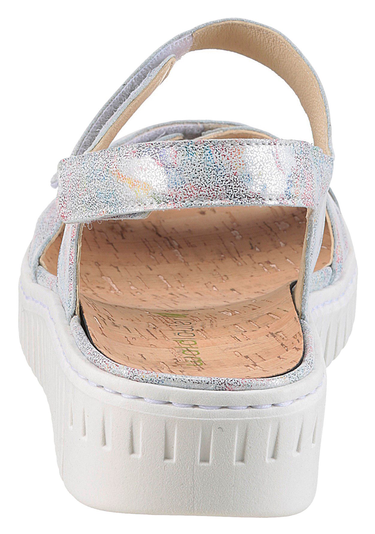 Waldläufer Plateausandalen H-Willow , klittenbandschoen, zomerschoen, comfort-schoen in comfortbreedte h (= zeer breed)