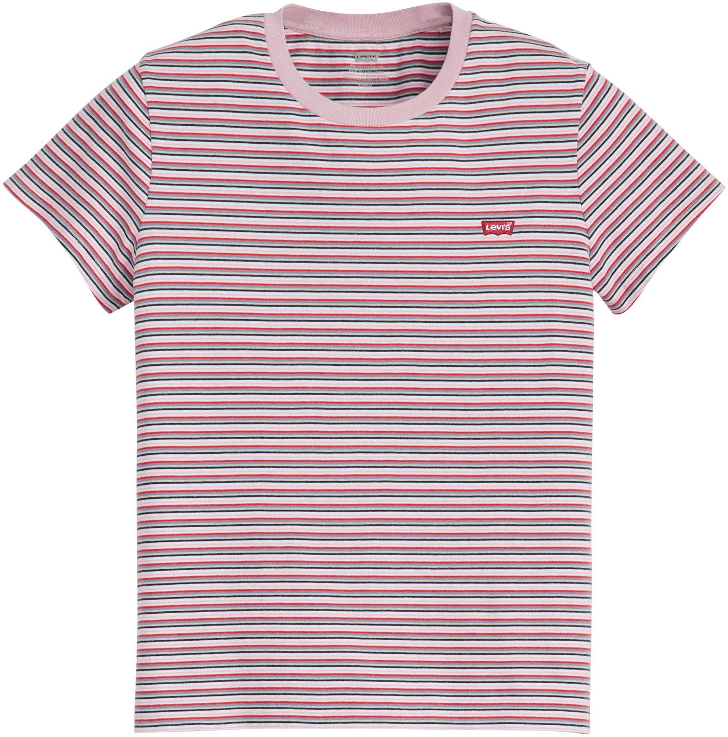 Levi's® T-shirt The Perfect Tee met klein logoborduursel