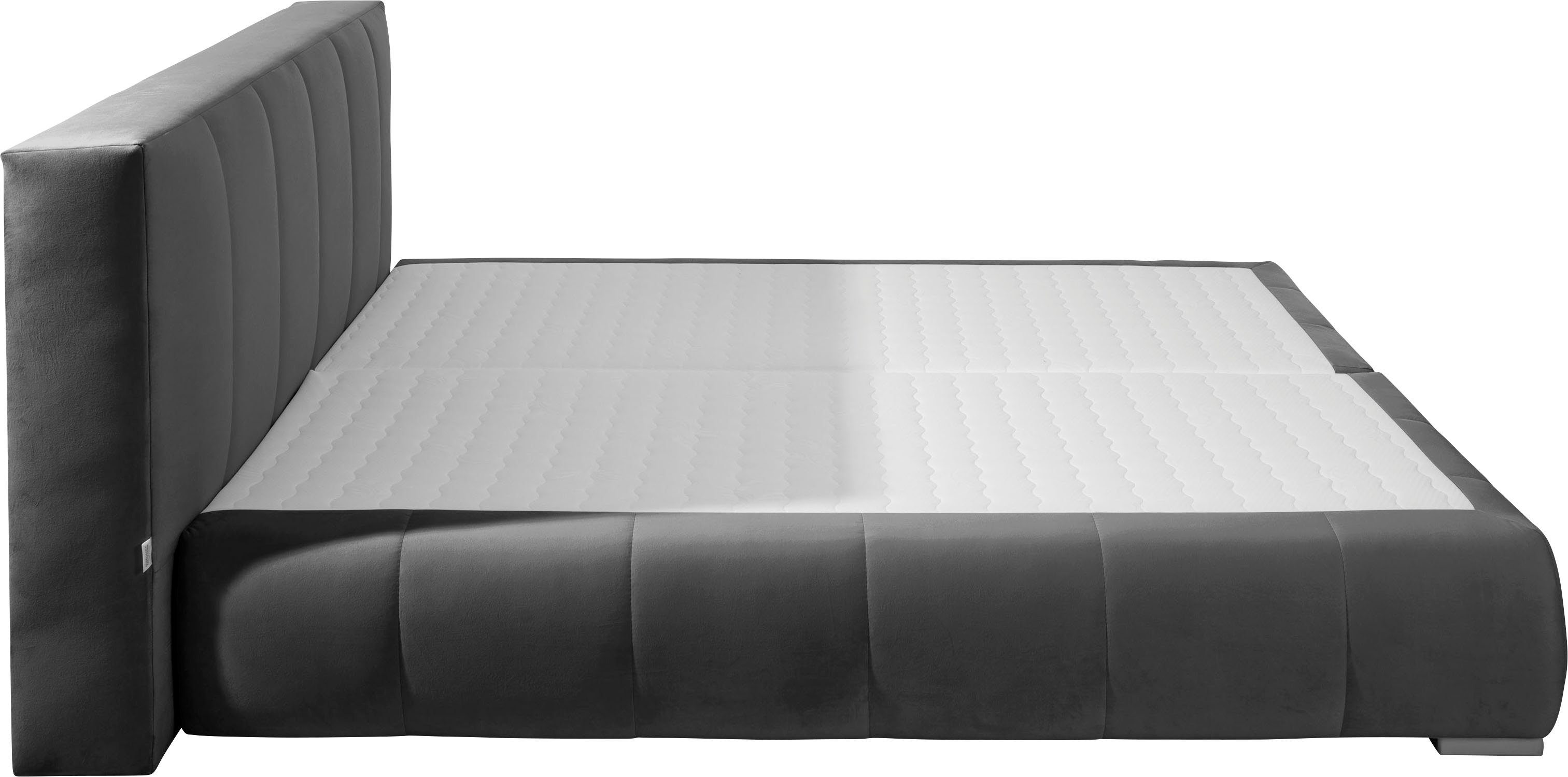 Guido Maria Kretschmer Home&Living Boxspring Chelles incl. matrastopper, in xxl- extra lang 220 cm, onderbak met elegante welving