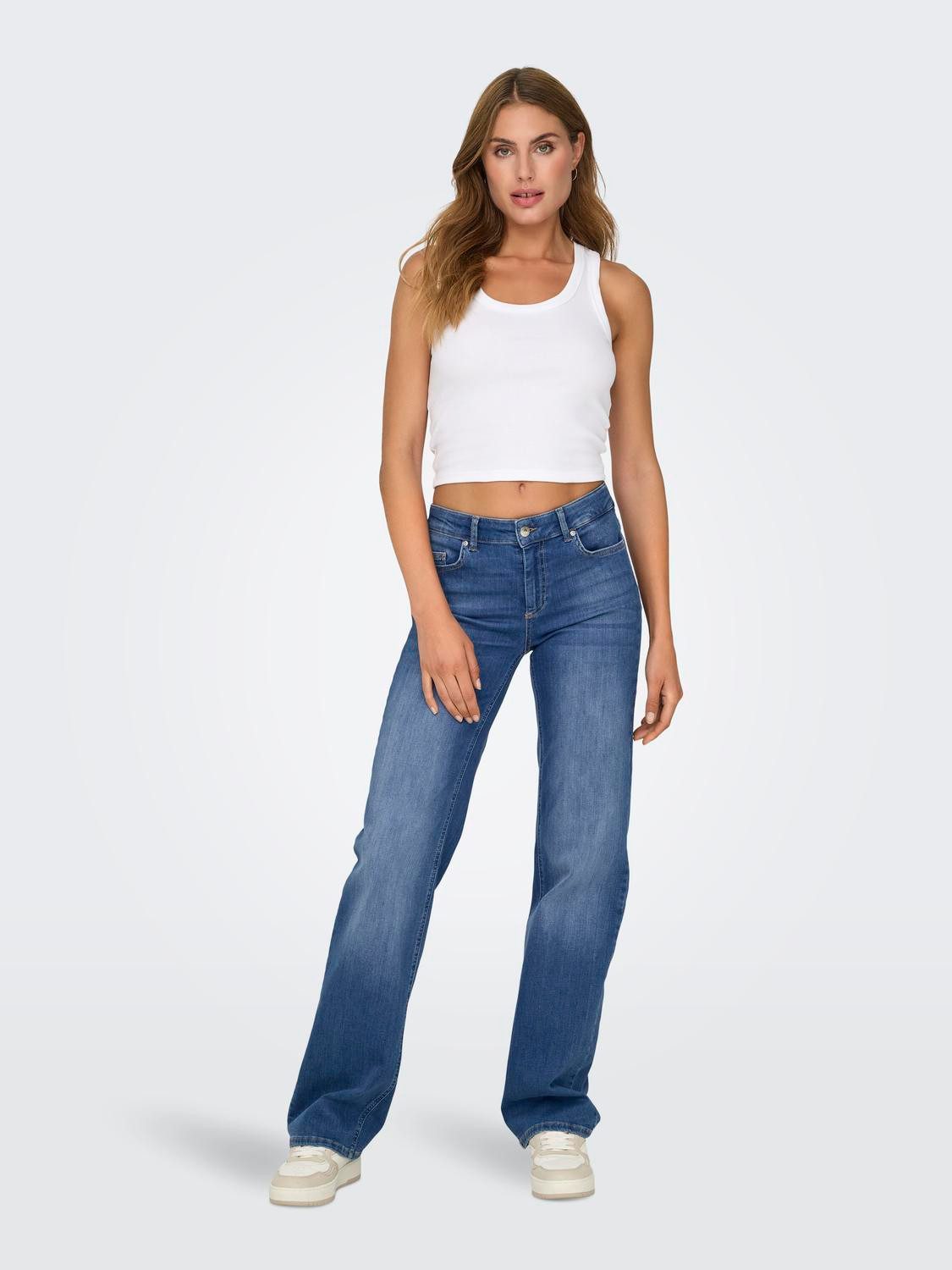 Only Straight jeans ONLBLUSH MID STRAIGHT DNM REA12187 NOOS