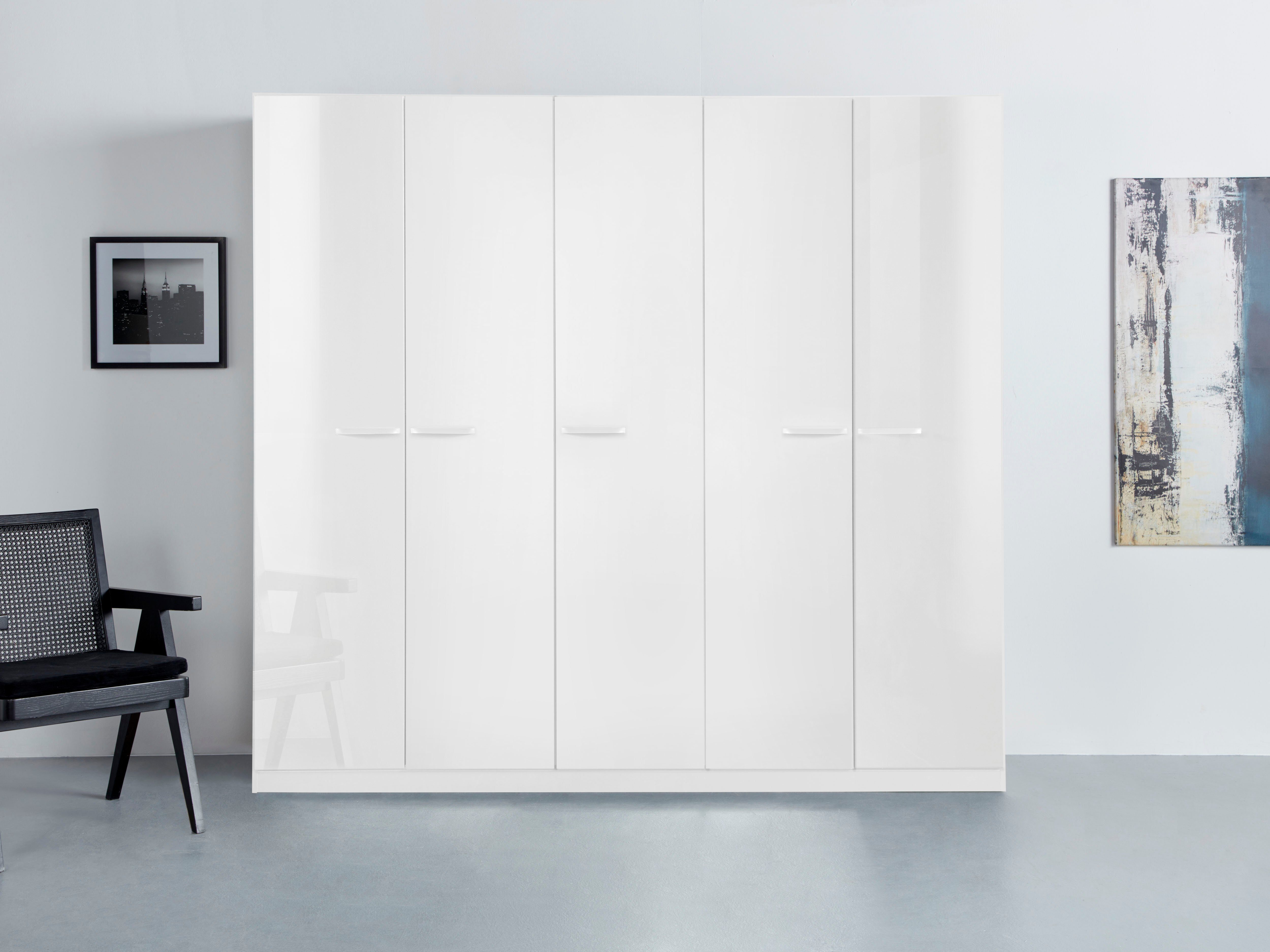 rauch Draaideurkast Kledingkast kast garderobe TOPSELLER OTELI incl. binnenindeling met 3 binnenlades extra planken optioneel met spiegel made in germany