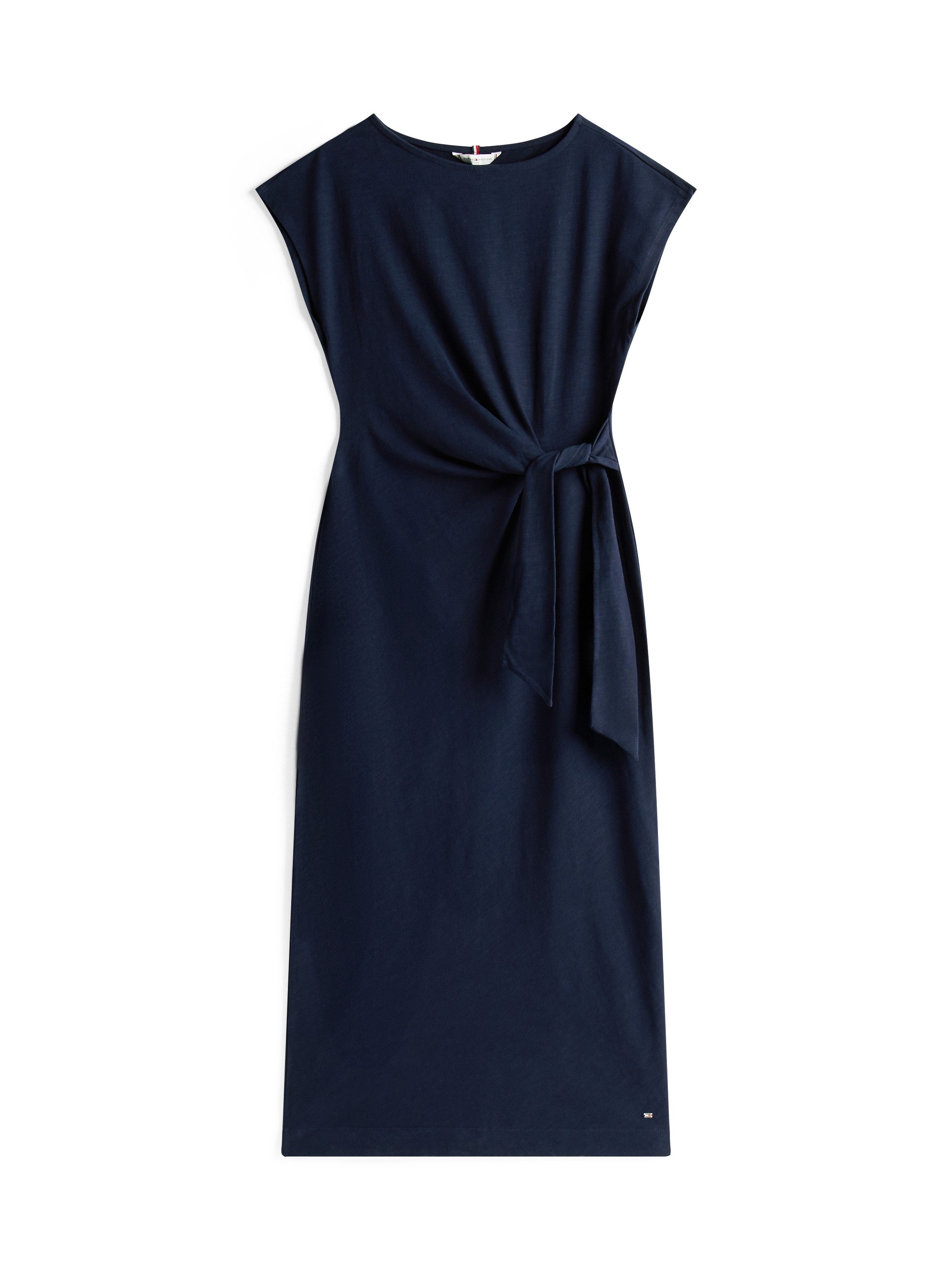 Tommy Hilfiger Midi-jurk KNOT BOAT-NK MIDI DRESS SS