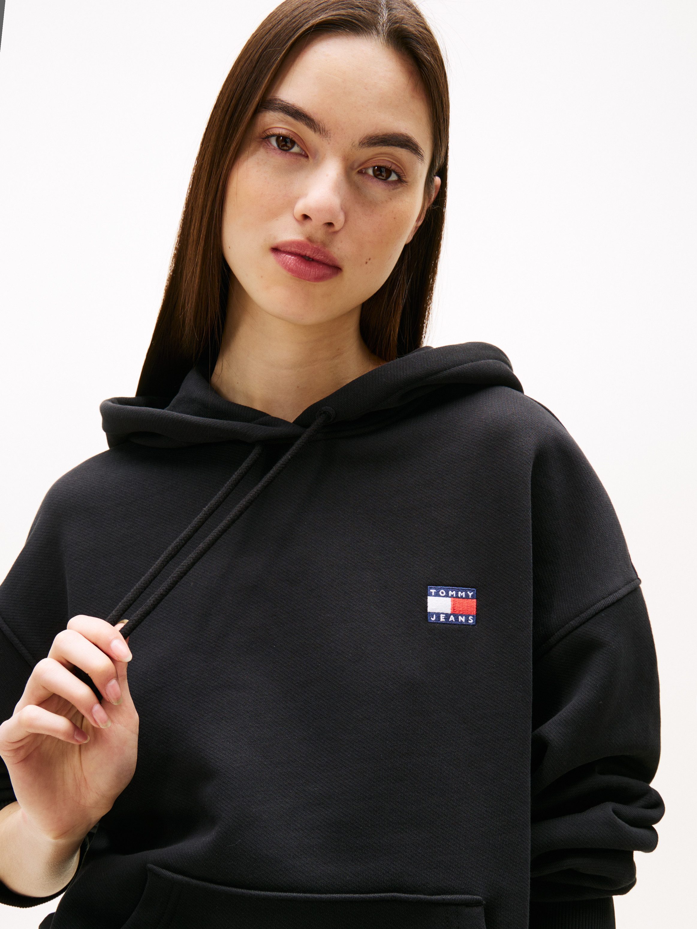 TOMMY JEANS Hoodie TJW BXY BADGE HOODIE EXT