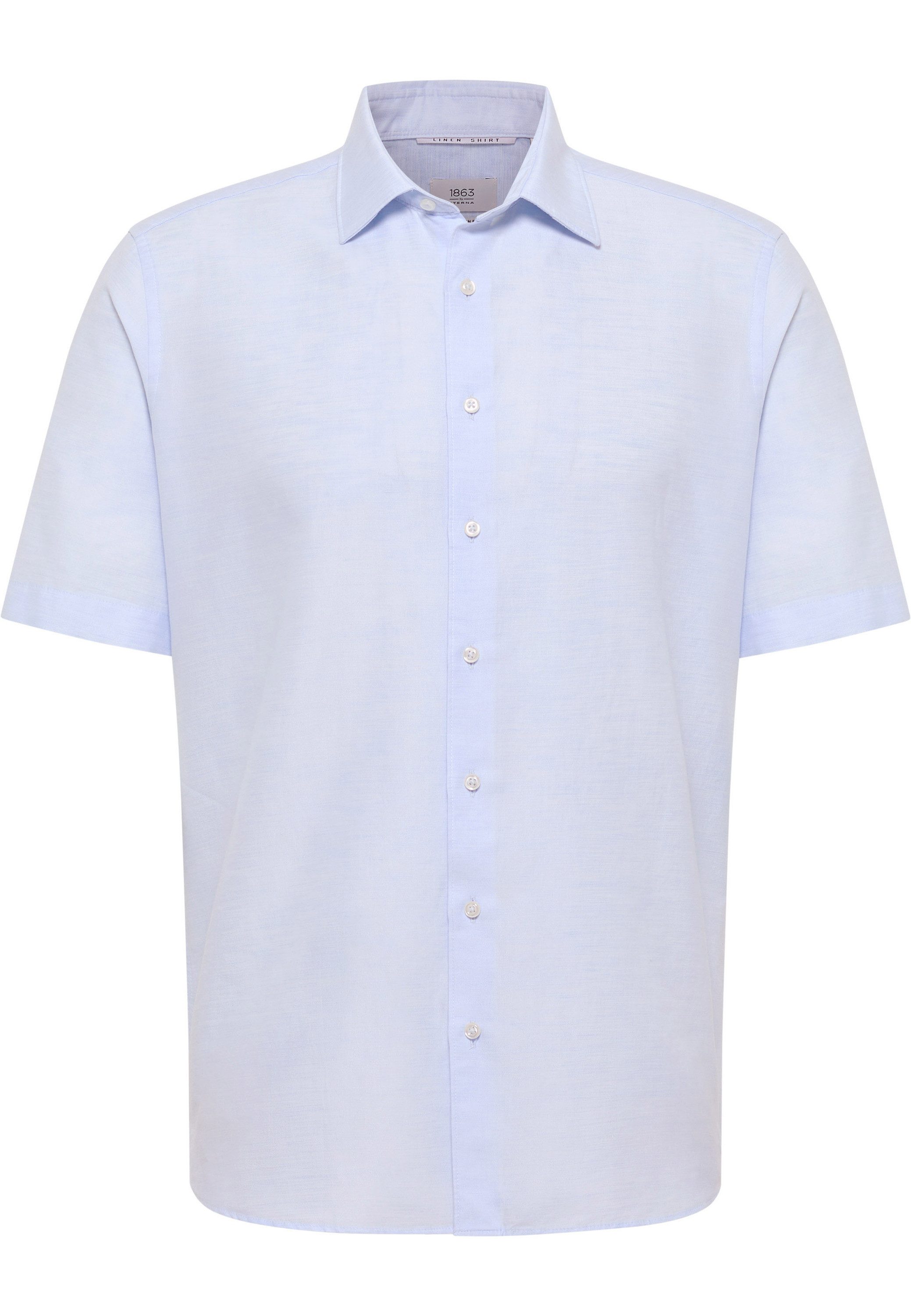 Eterna Overhemd met korte mouwen MODERN FIT EASY IRON (gemakkelijk te strijken)