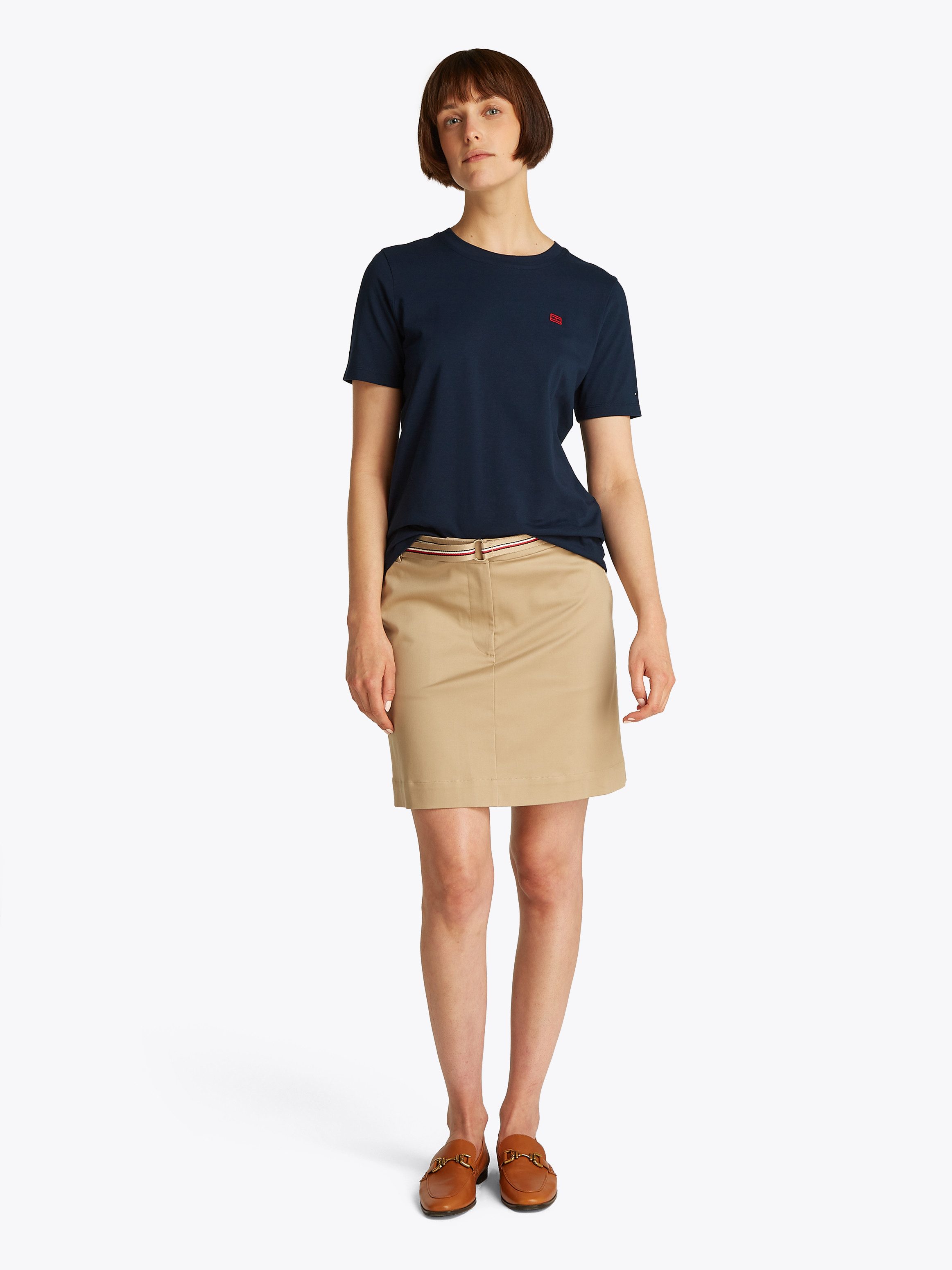 Tommy Hilfiger T-shirt REG CONTRAST FLAG SS TEE