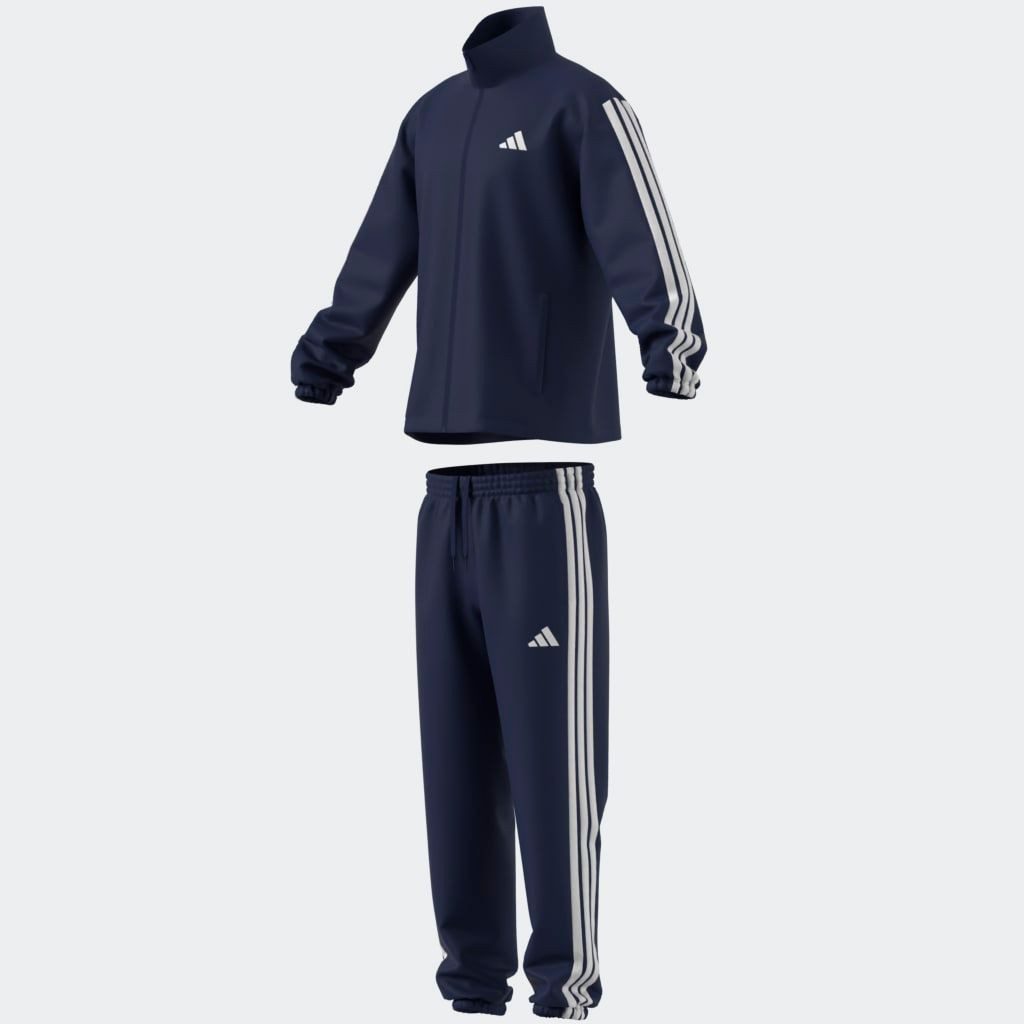 adidas Sportswear Trainingspak M 3S WV TT TS drie-strepen geweven trainingspak (2-delig)