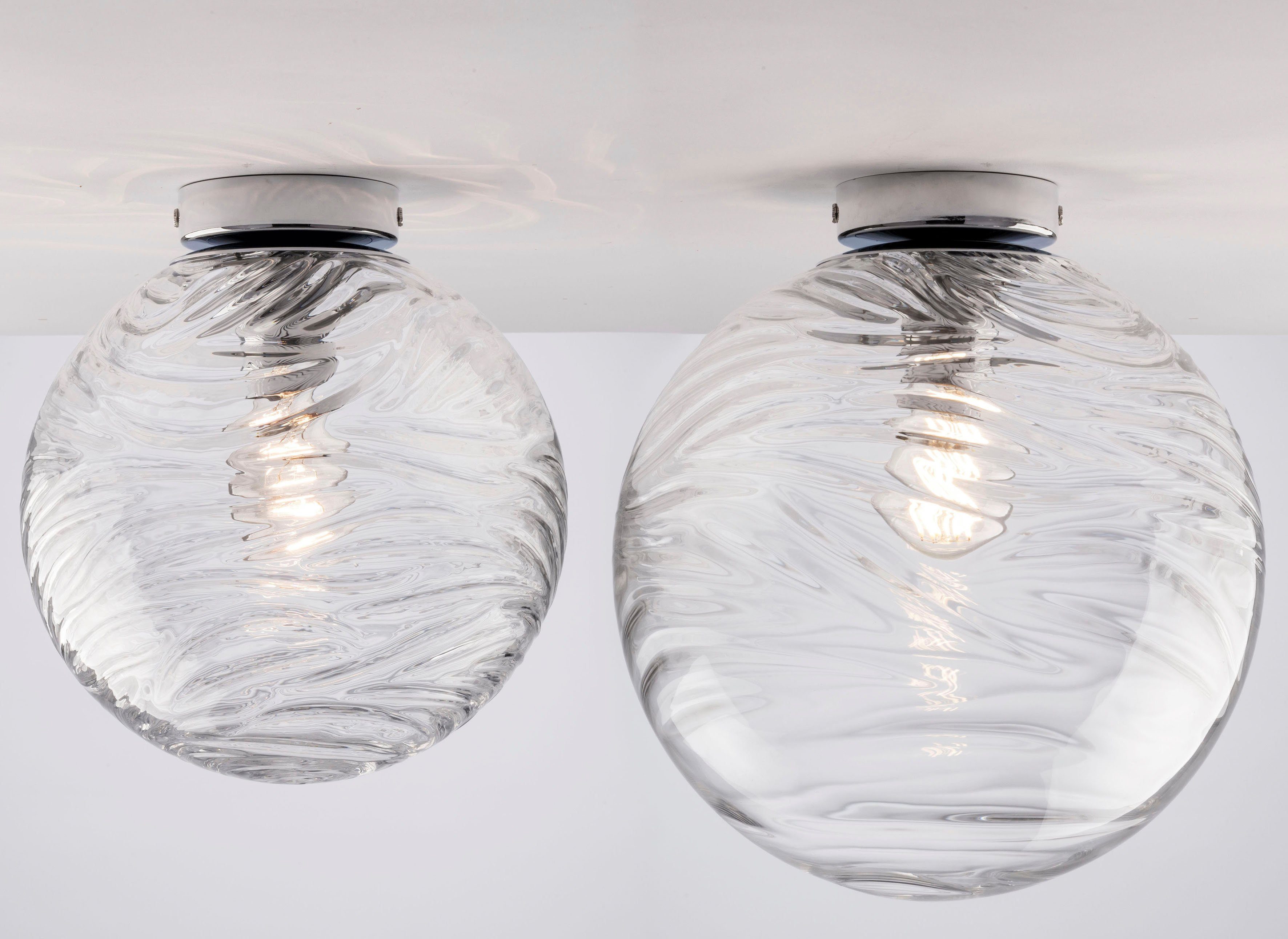 ECO-LIGHT Hanglamp Nereide hoogwaardig glas (1 stuk)