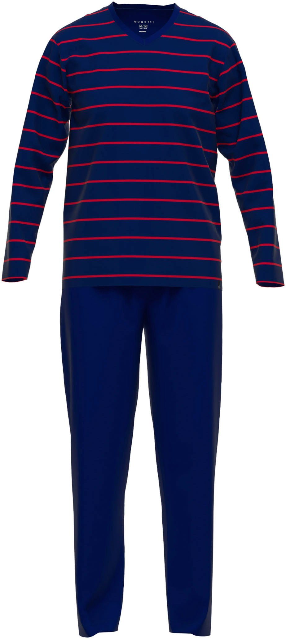 bugatti Pyjama met modieuze v-hals (2-delig)