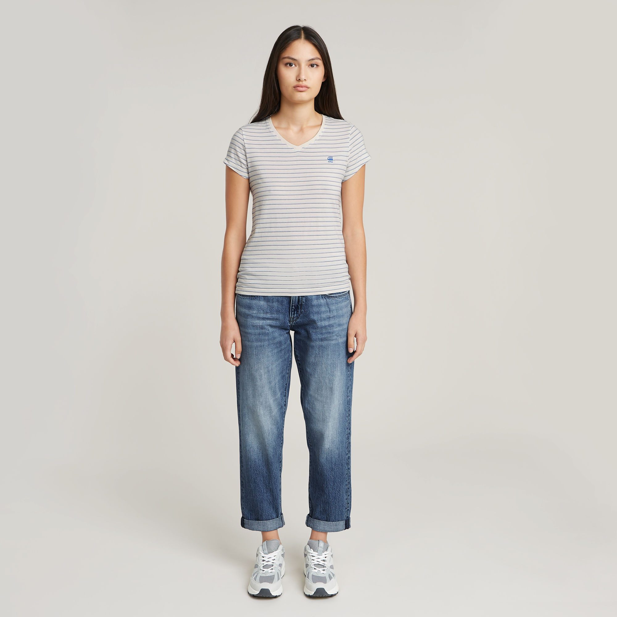 G-Star RAW Shirt met V-hals Eyben