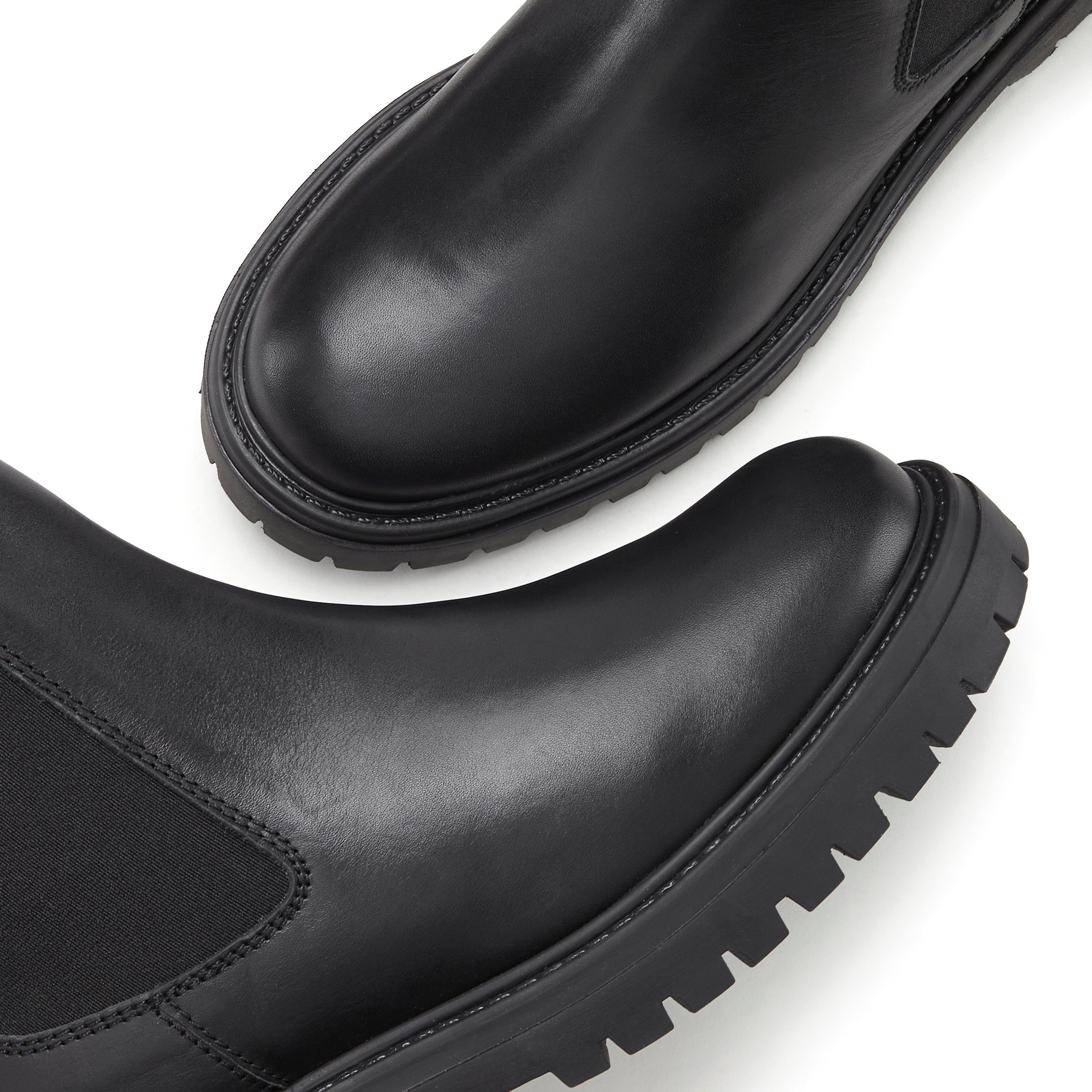 Elbsand Laarsjes Chelsea laarzen, instaplaarzen, bikerboots van leer