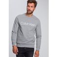 calvin klein sweatshirt cotton logo sweatshirt grijs