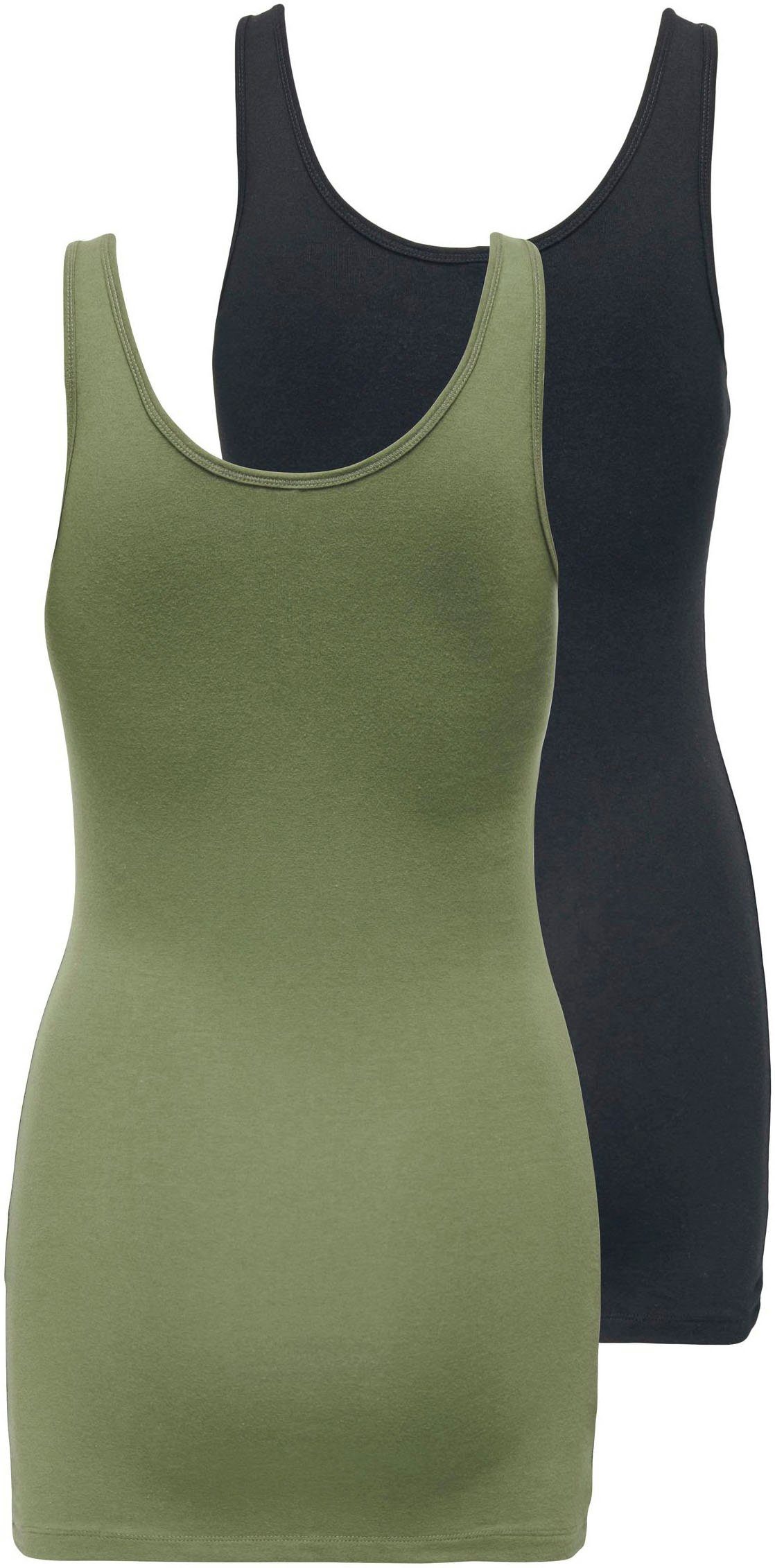 Only Tanktop ONLLIVE LOVE NEW LONG TT 2PACK NOOS (Set van 2)