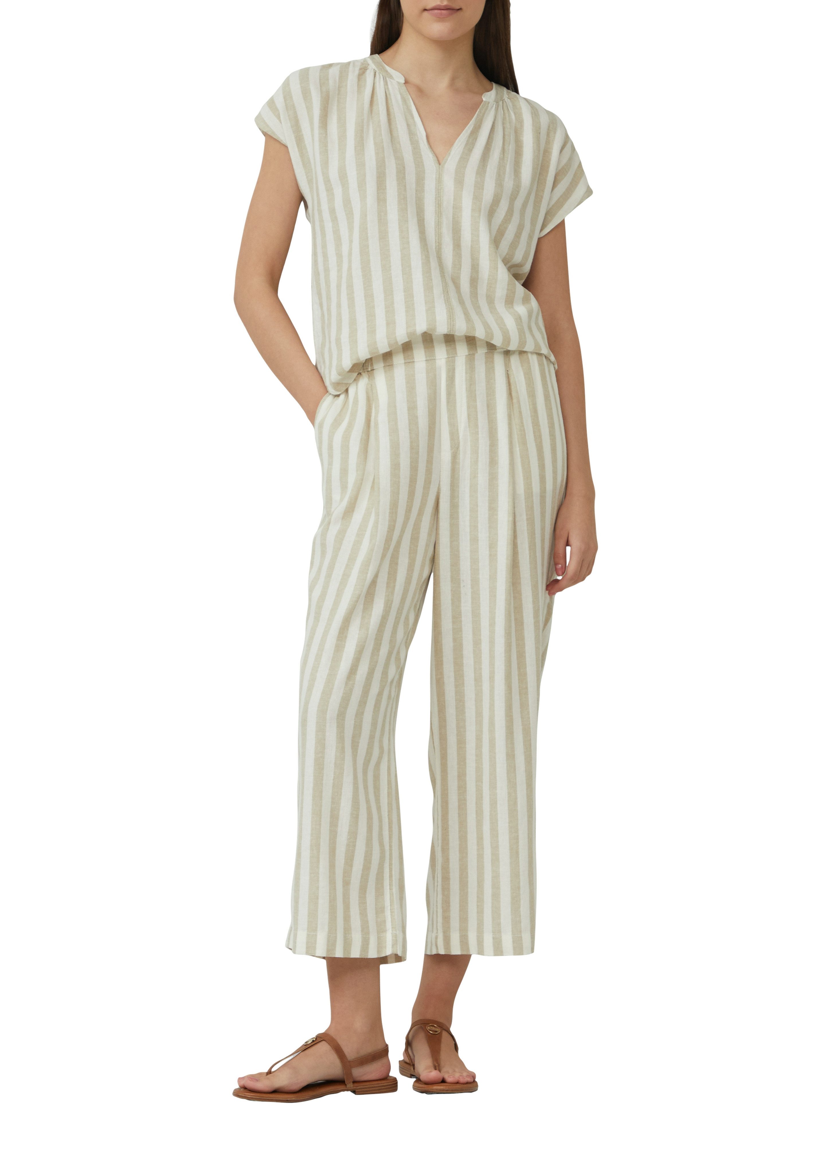 s.Oliver Blouse met korte mouwen met print all-over