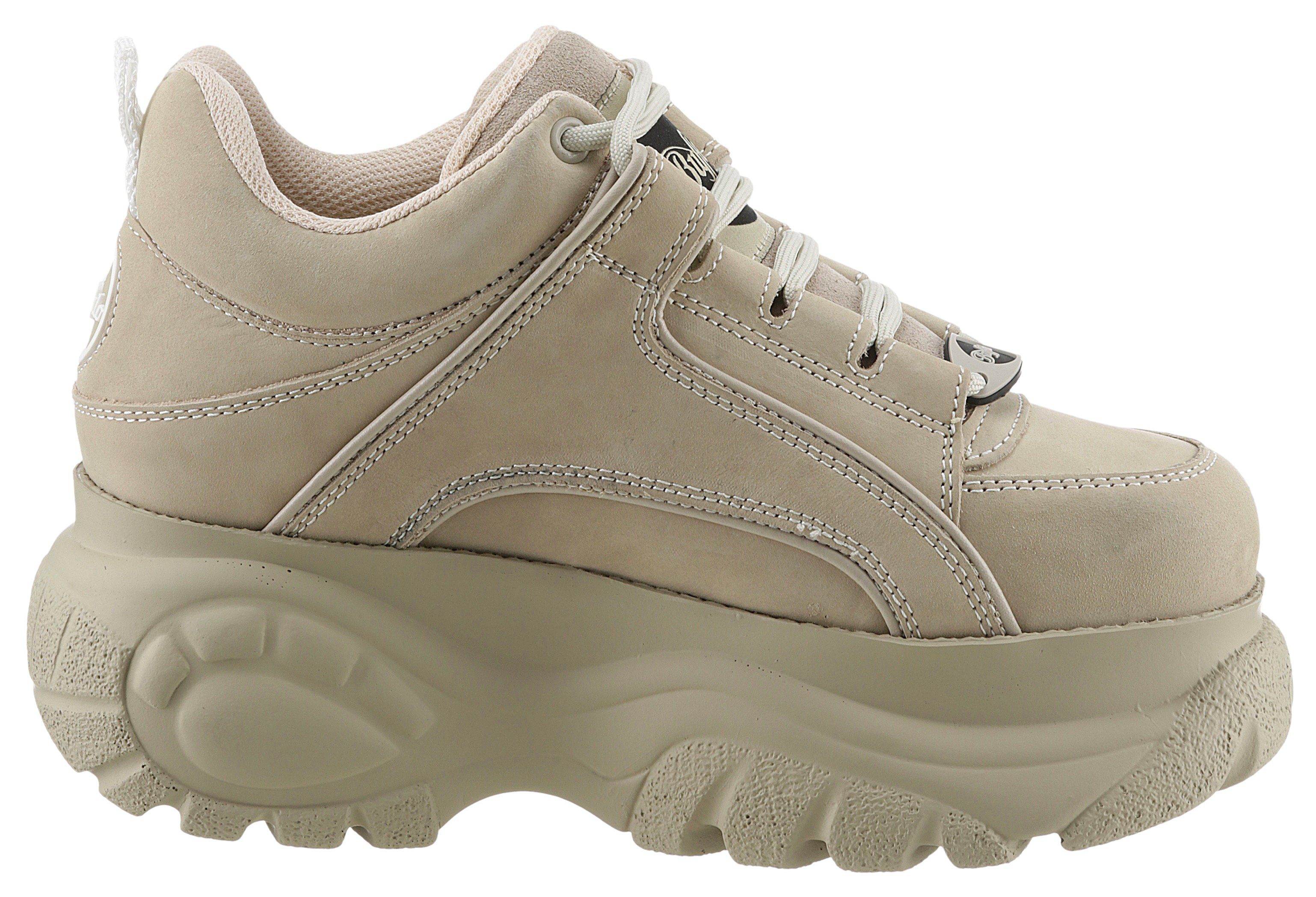 Buffalo Plateausneakers met stevige zool, vrijetijdsschoen, lage schoen, veterschoen