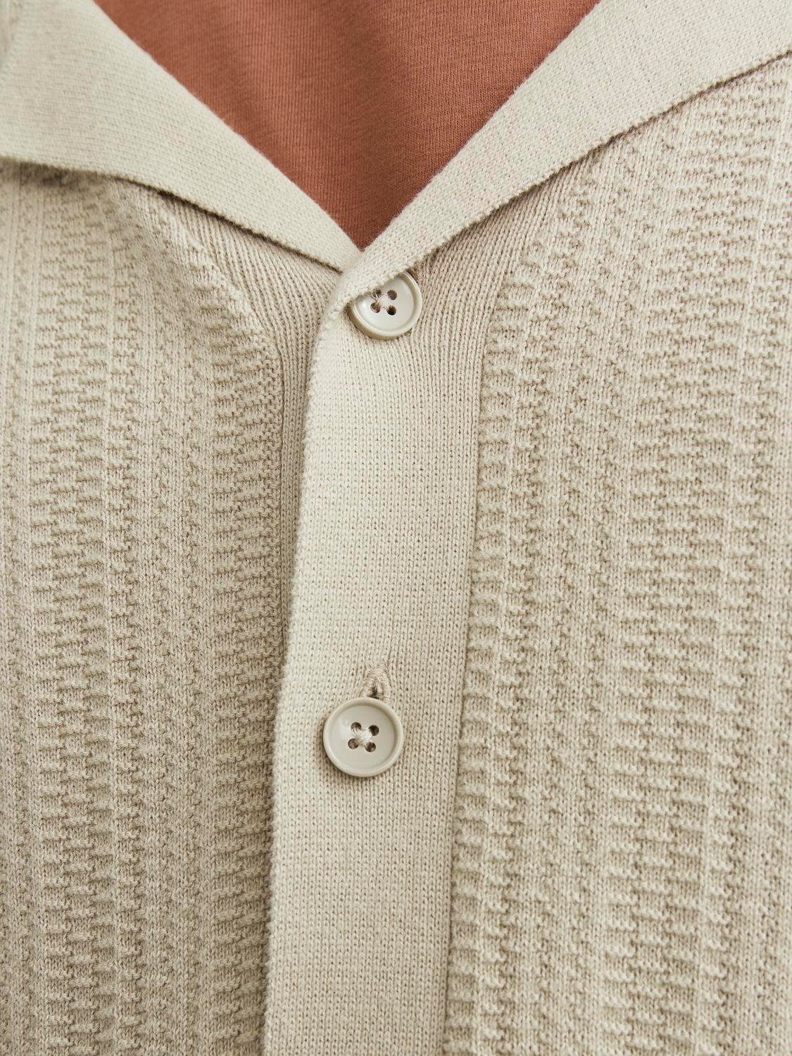 Jack & Jones Poloshirt JORVALENCIA STRUCTURE KNIT SS POLO SN