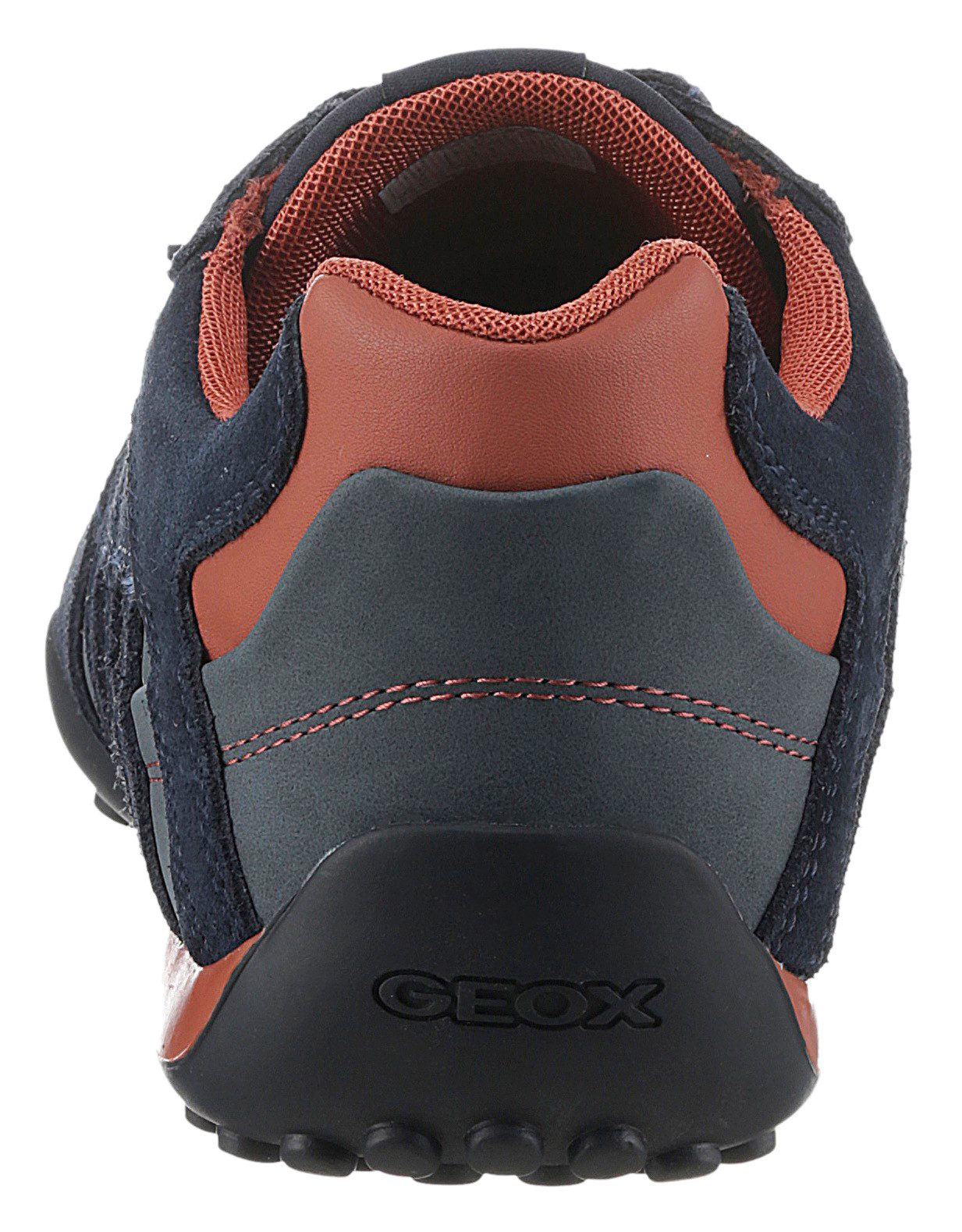 Geox Sneakers UOMO SNAKE A Vrijetijdsschoen, lage schoen, veterschoen met uitneembare binnenzool