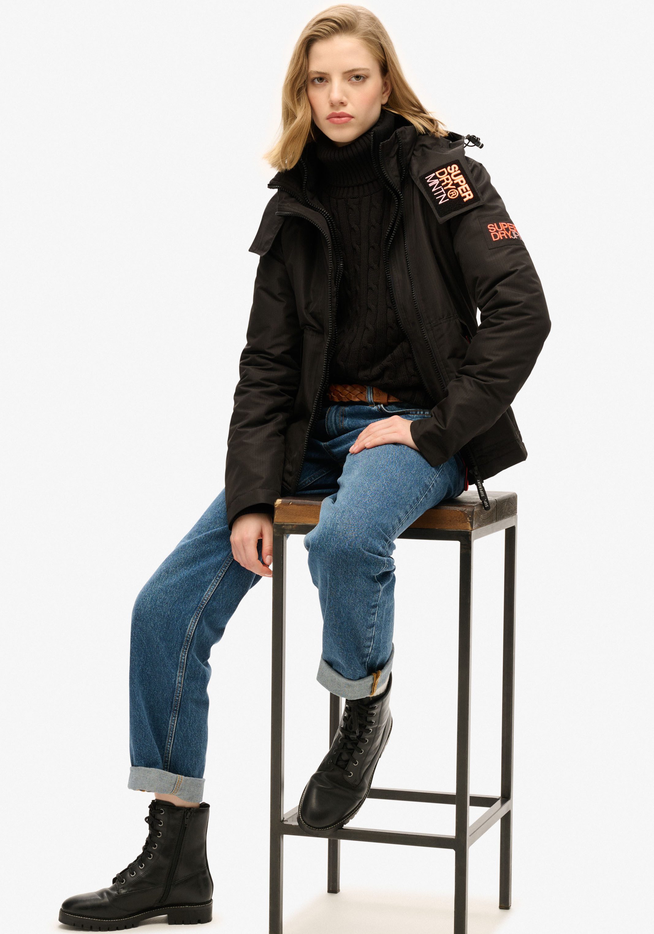 Superdry Outdoorjack HOODED MTN WINDBREAKER JACKET