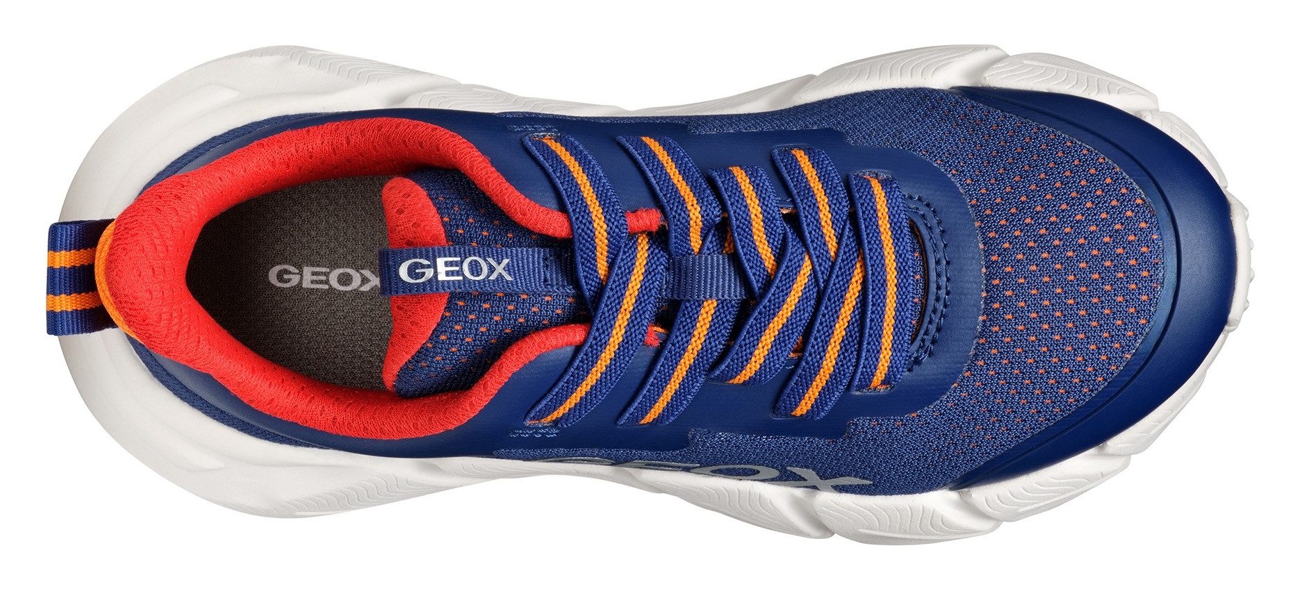 Geox Sneakers J FLEXYPER FAST BOY , chunky sneaker, loopschoen, sportschoen met praktische elastische band