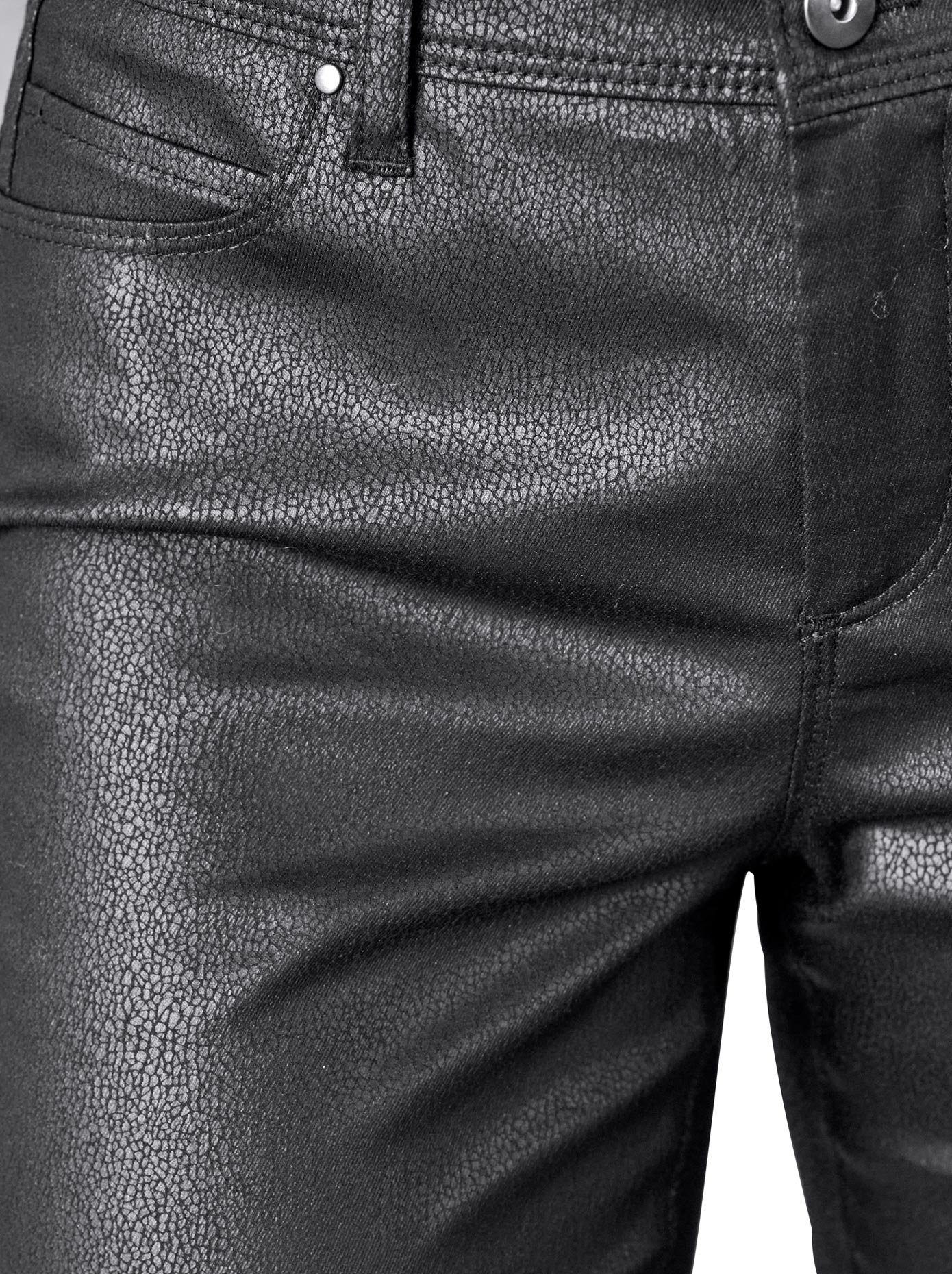 heine Imitatieleren broek