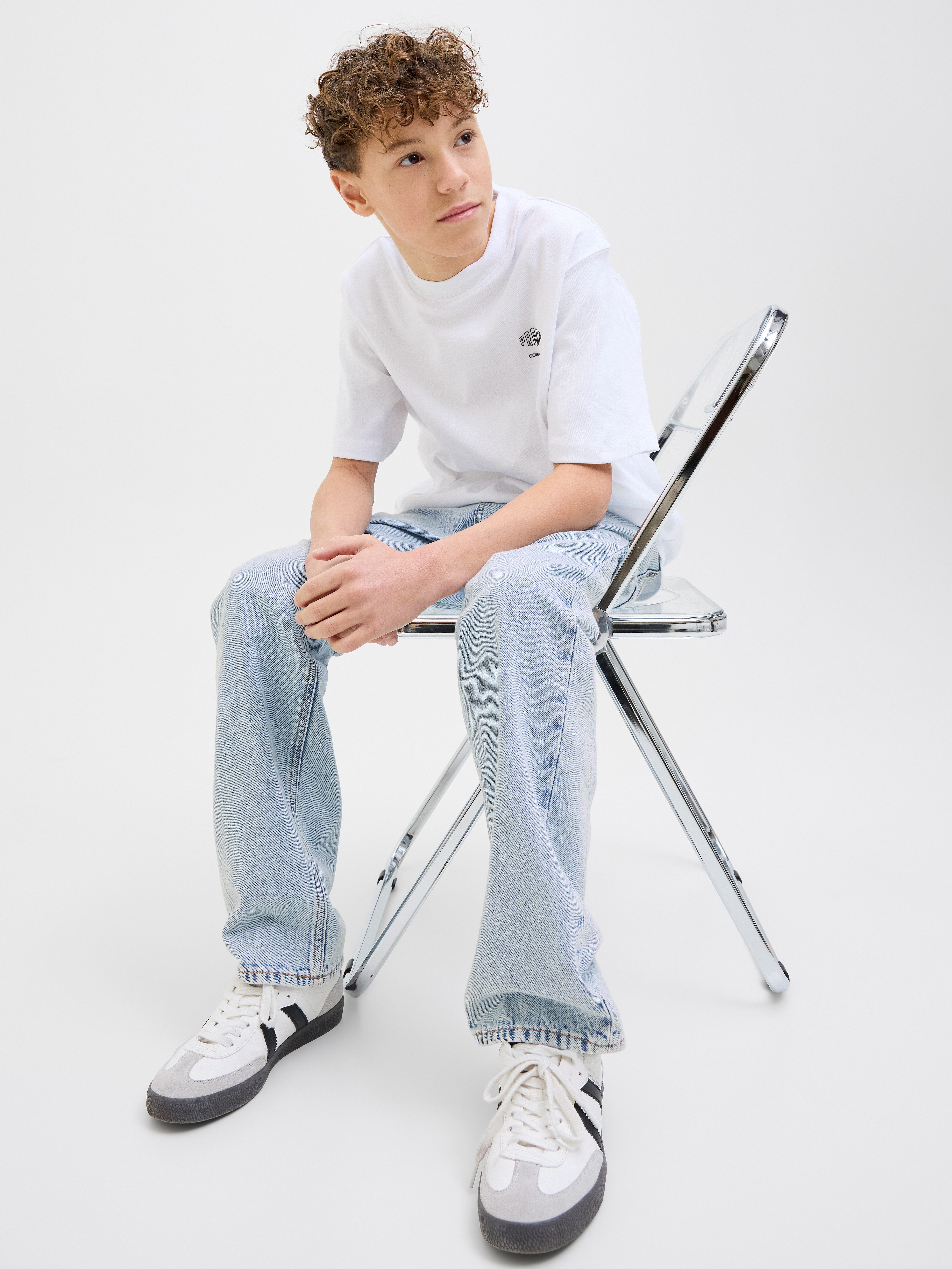 Jack & Jones Junior Loose fit jeans JJICHRIS JJORIGINAL MF 160 SN JNR