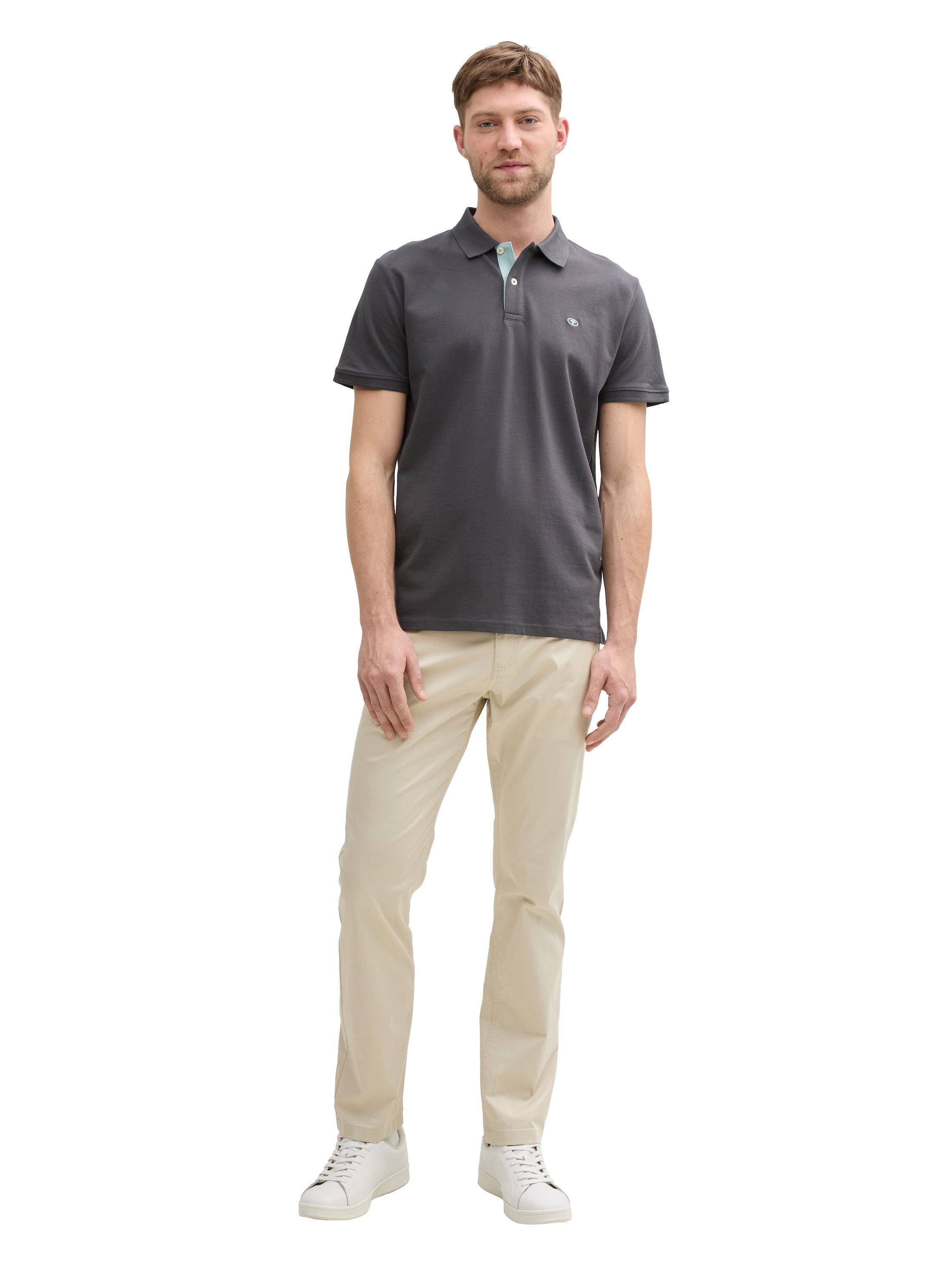 Tom Tailor Poloshirt met geborduurd logo